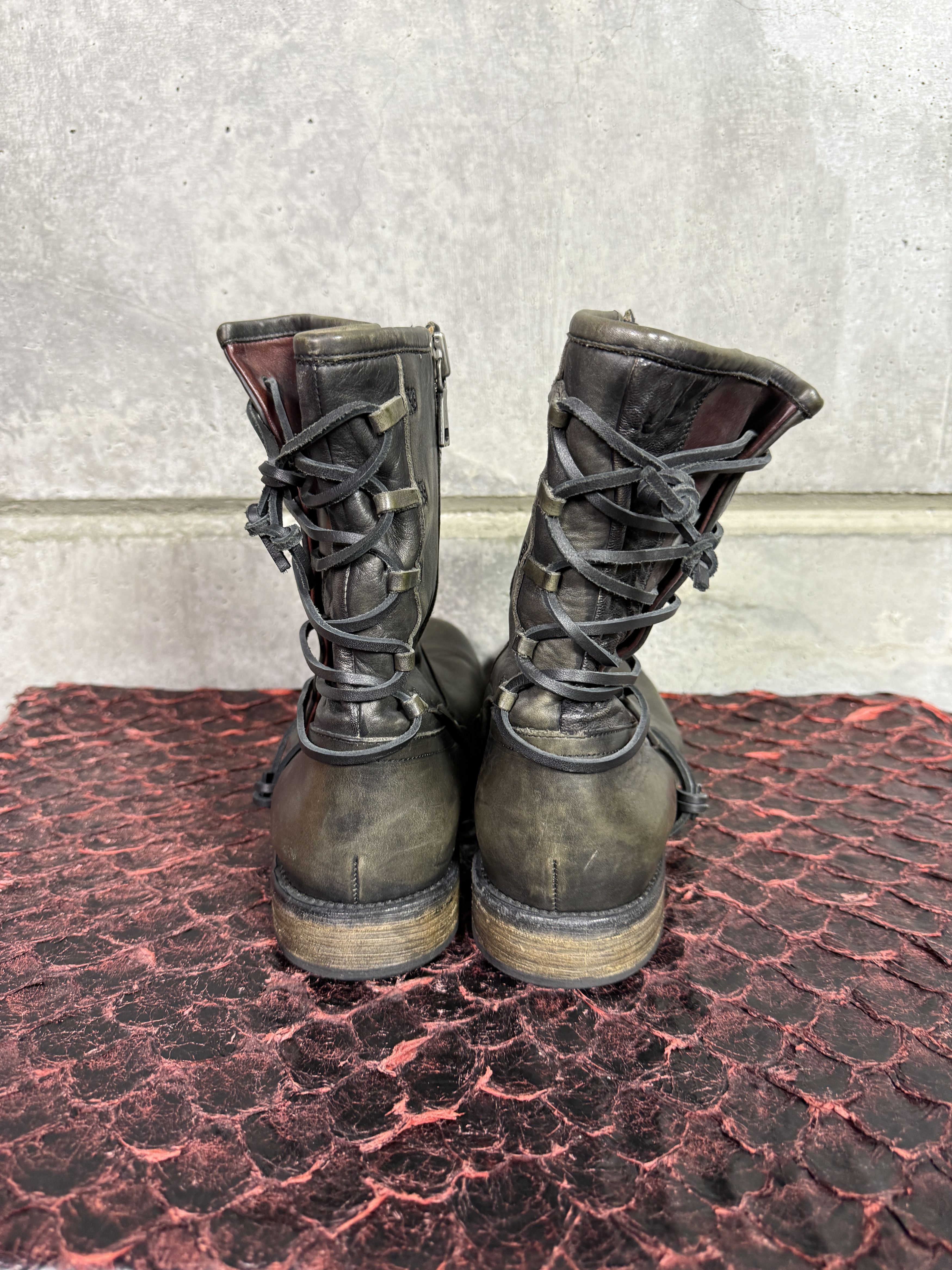 John Varvatos John Varvatos Laced Engineer Boots Size US 13 / EU 46 - 6 Thumbnail