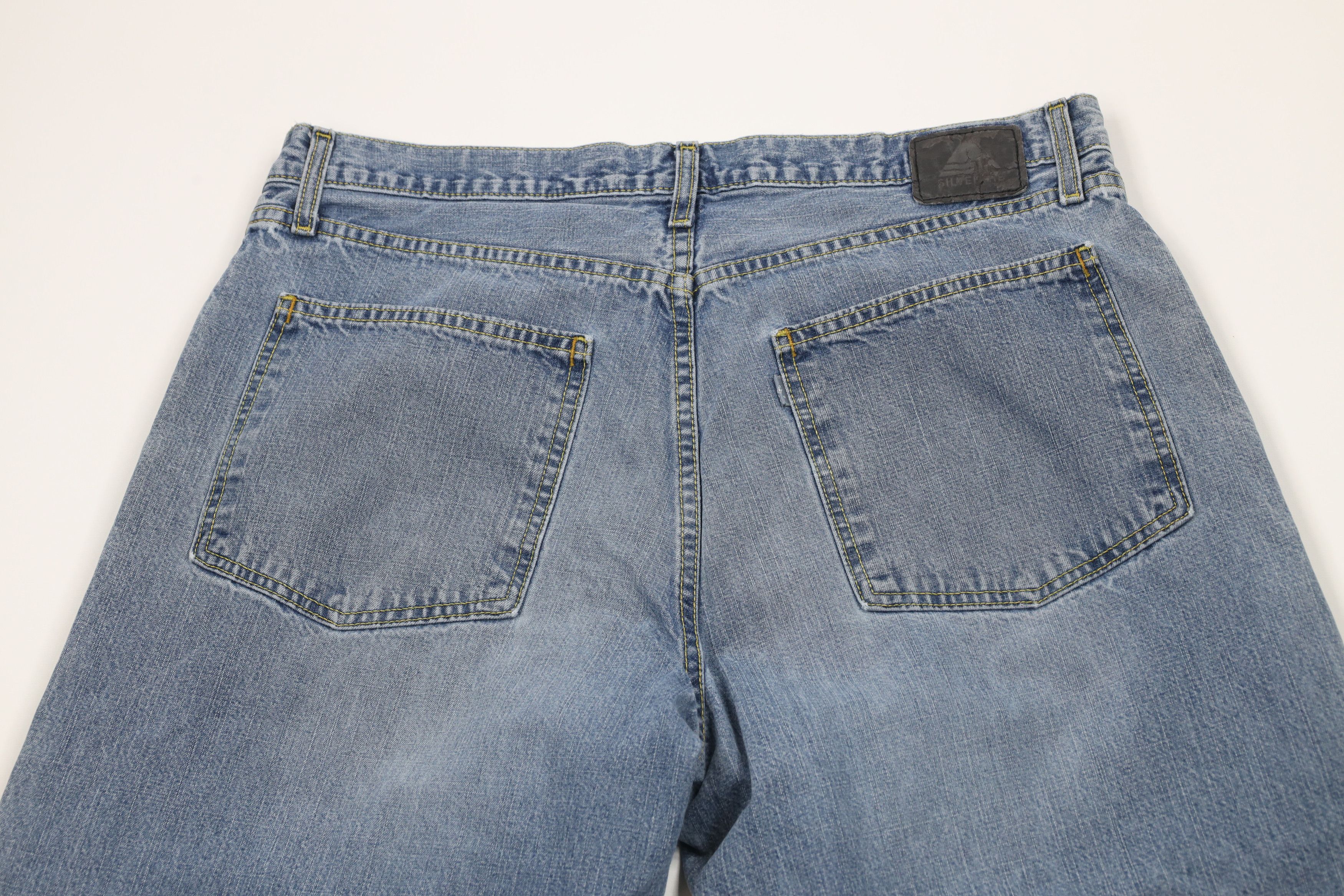 Levi's × Vintage Vintage Y2K 2004 Levis SilverTab Baggy Wide Leg Jeans Size US 38 / EU 54 - 12 Thumbnail