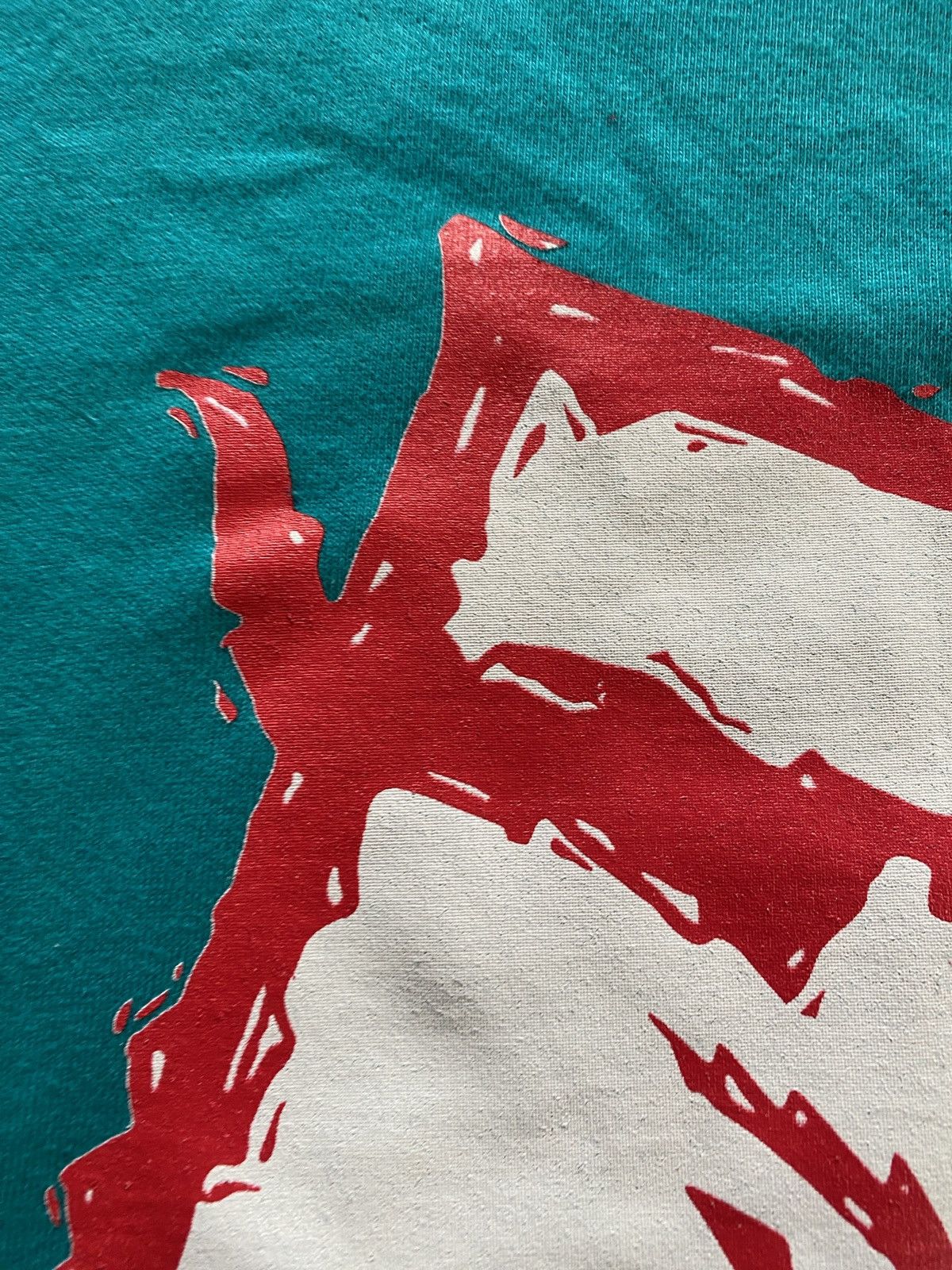 Hanes × Vintage Vintage ‘91 Red Sage Bull Skull Turquoise Single Stitch Tee Size US L / EU 52-54 / 3 - 4 Thumbnail