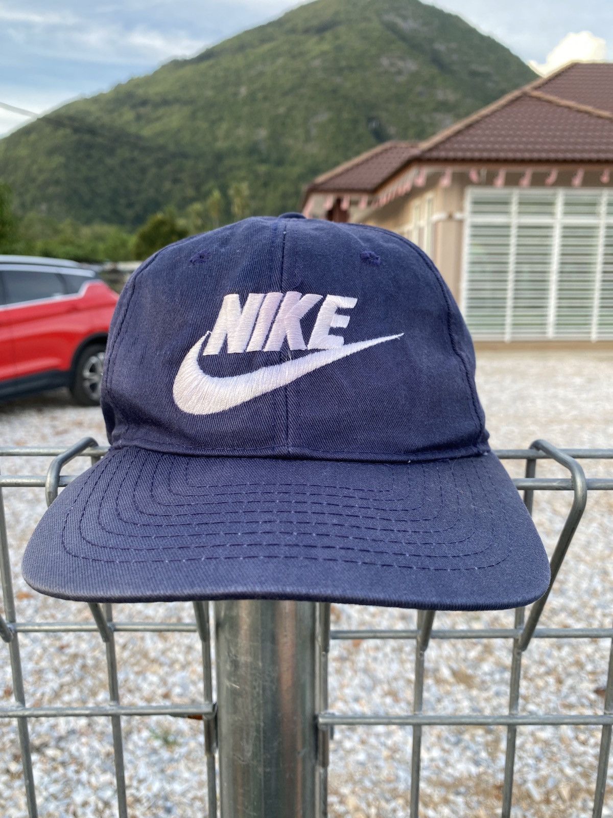 Nike × Vintage ♨️Rare♨️ Vintage Nike Cap 90s Size ONE SIZE - 1 Thumbnail