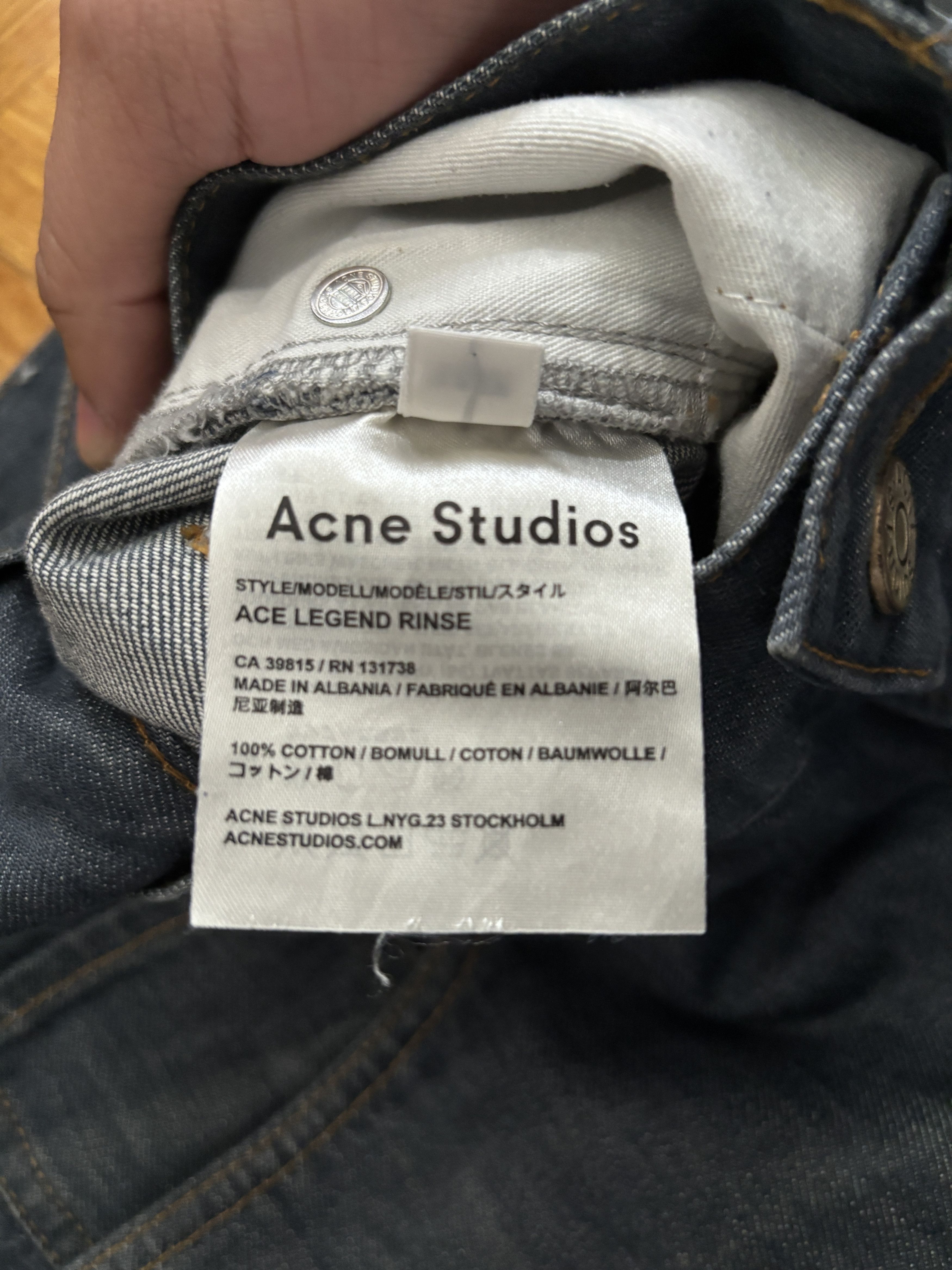 Acne Studios Acne Studios Denim Size US 32 / EU 48 - 3 Thumbnail