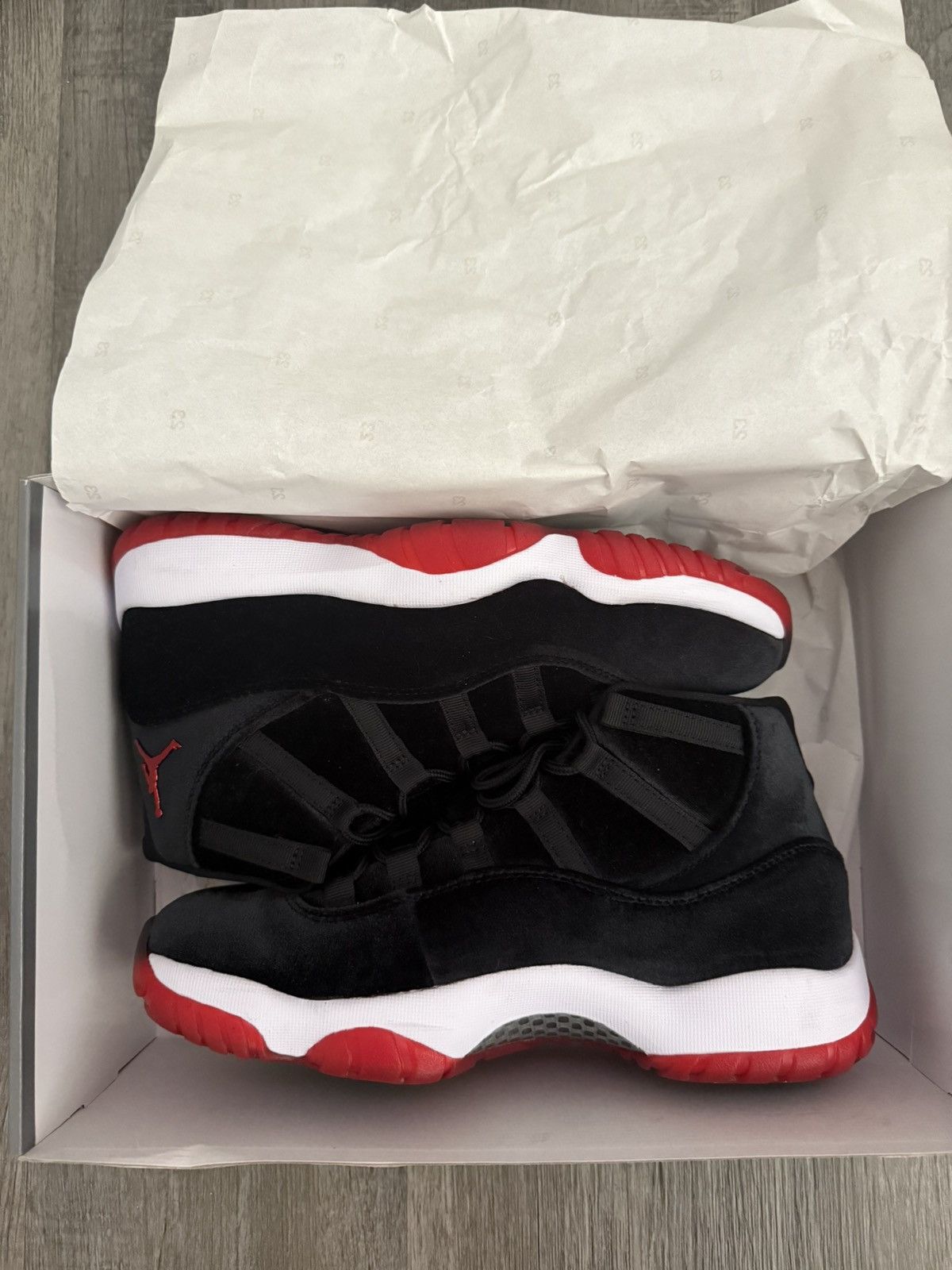 Jordan Brand JORDAN 11/ XI BRED VELVET Size US 10 / IT 40 - 1 Thumbnail