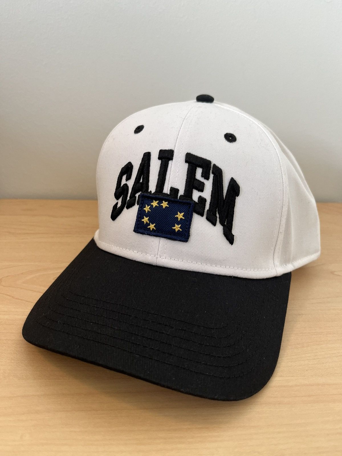 S4LEM Salem Flag Hat White (Rare Misprint) Size ONE SIZE - 1 Thumbnail
