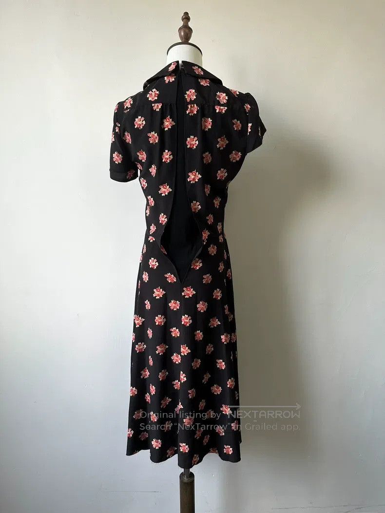 Junya Watanabe Junya Watanabe Floral Irregular Dress Size XS / US 0-2 / IT 36-38 - 4 Thumbnail