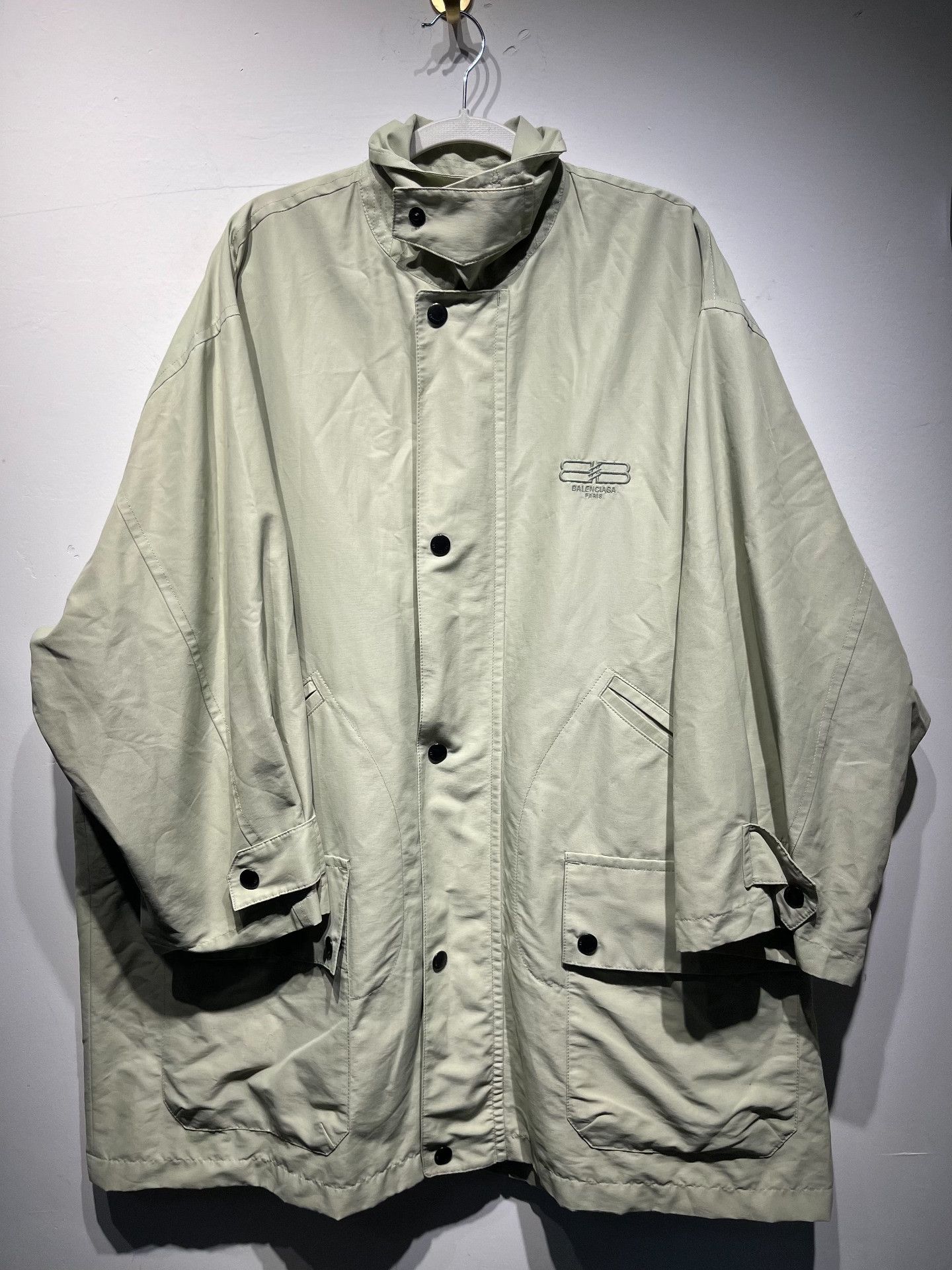 Balenciaga Balenciaga Retro Embroidered Green Jacket 1 Women Size XS / US 0-2 / IT 36-38 - 1 Thumbnail