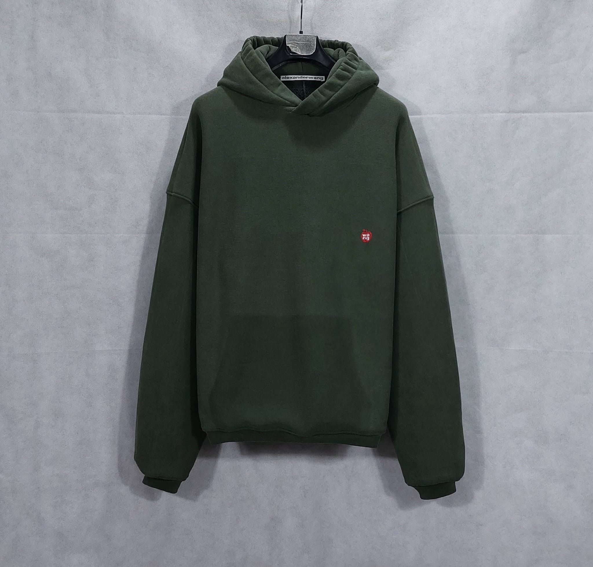 Alexander Wang apple logo hoodie | Grailed