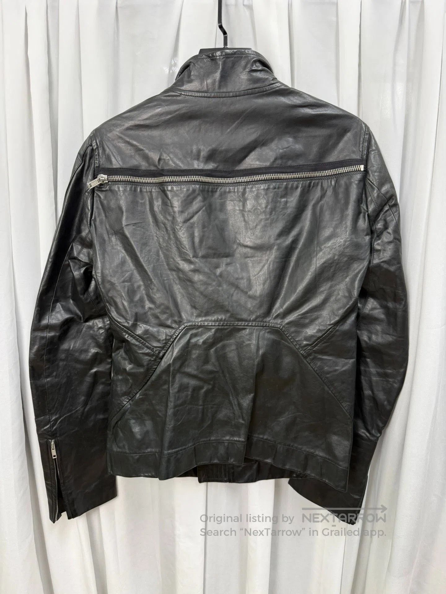 Rick Owens Rick Owens Stand Collar Biker Jacket. Size US M / EU 48-50 / 2 - 6 Thumbnail
