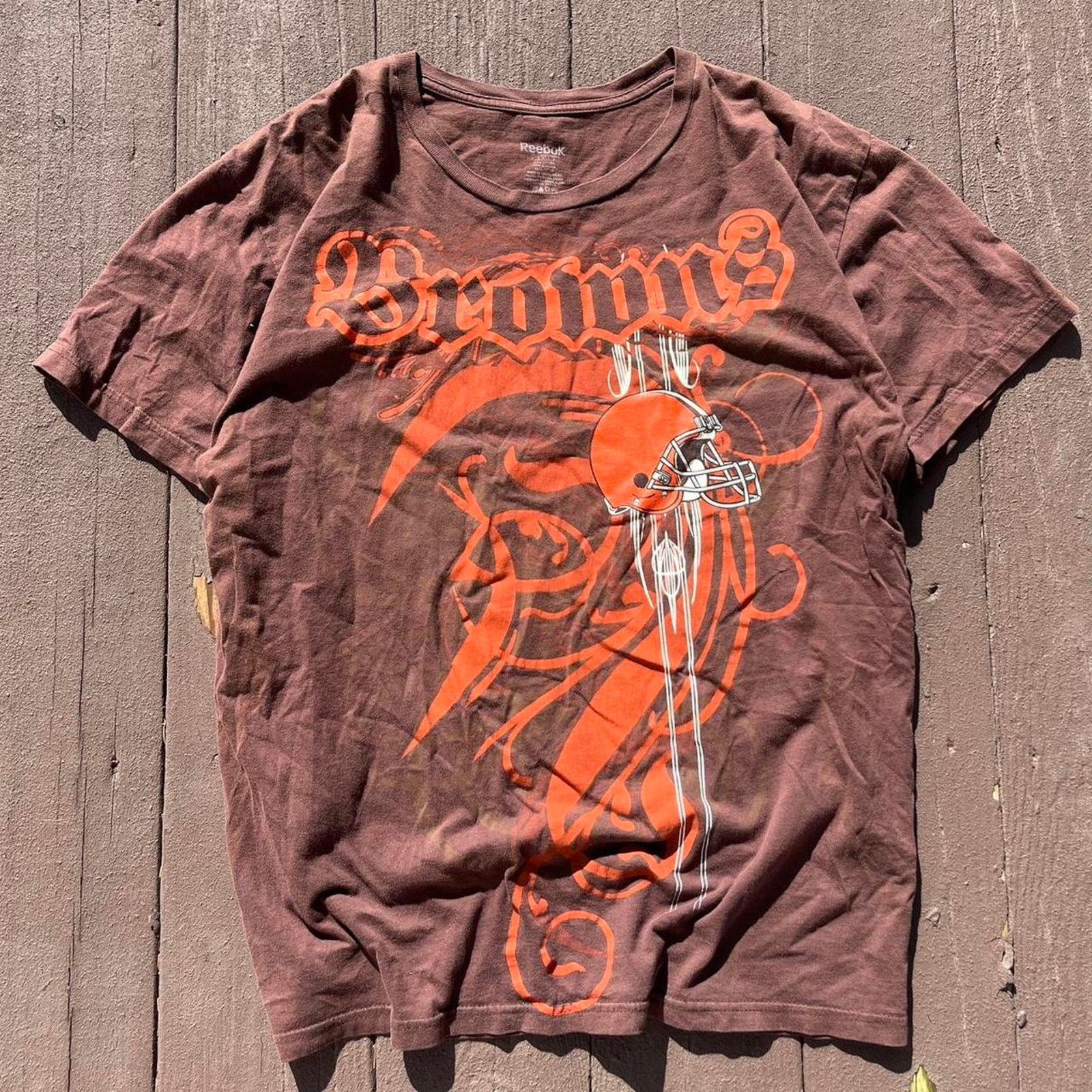 NFL Y2k Cleveland Browns NFL Shirt Size US L / EU 52-54 / 3 - 1 Thumbnail