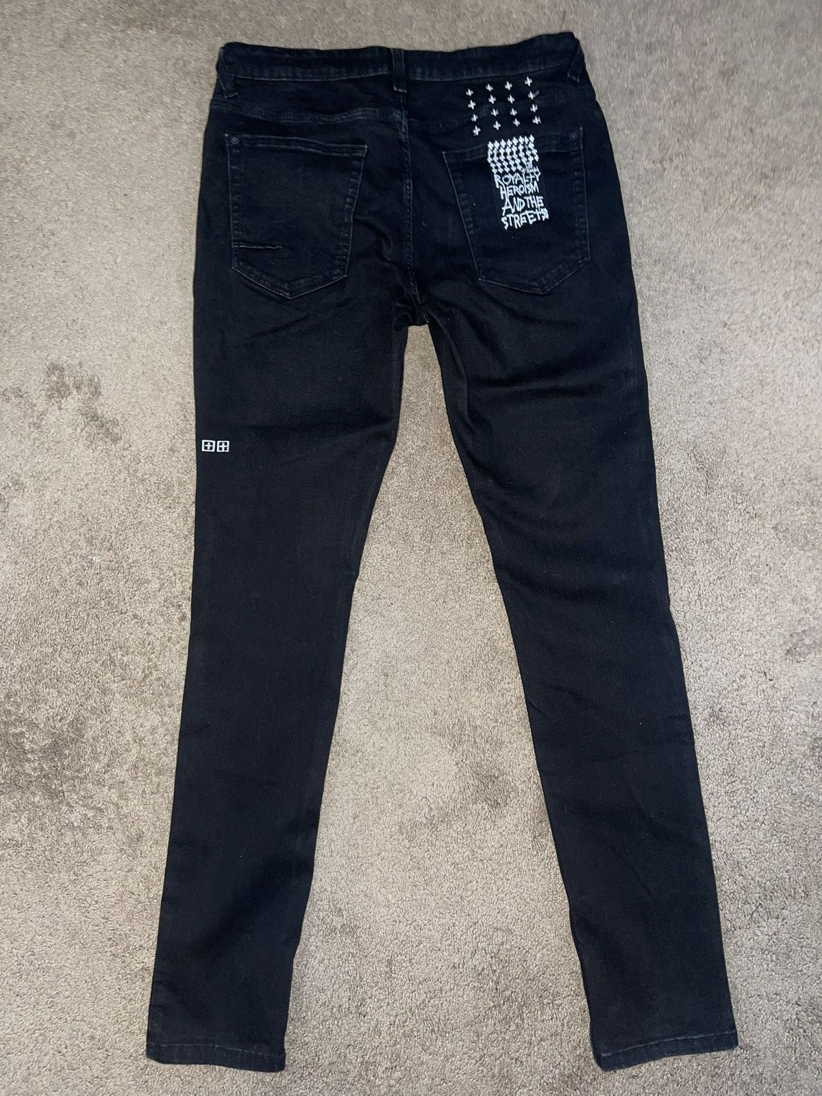 Ksubi Ksubi Van Winkle Black Rebel Size US 33 - 2 Thumbnail