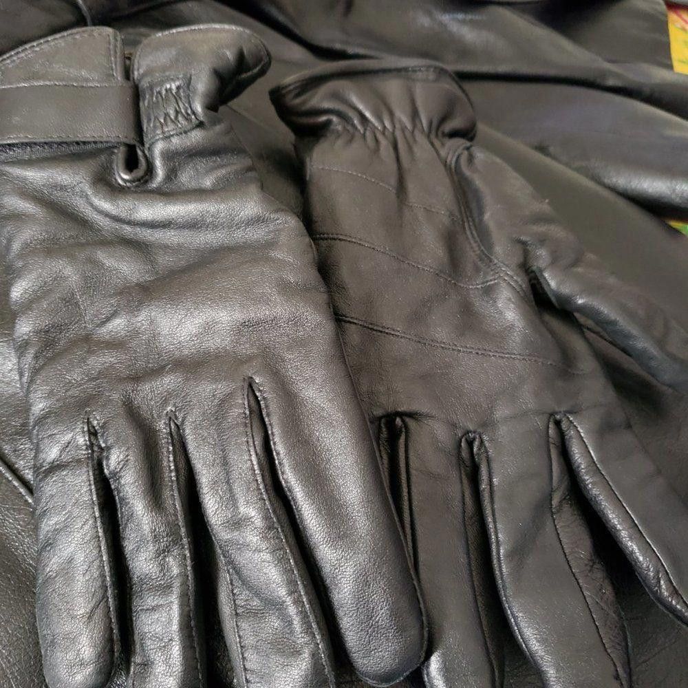 Wilsons Leather CT1246a Wilson Leather Ladies Coat & Wilson Gloves XL Size XL / US 12-14 / IT 48-50 - 11 Thumbnail