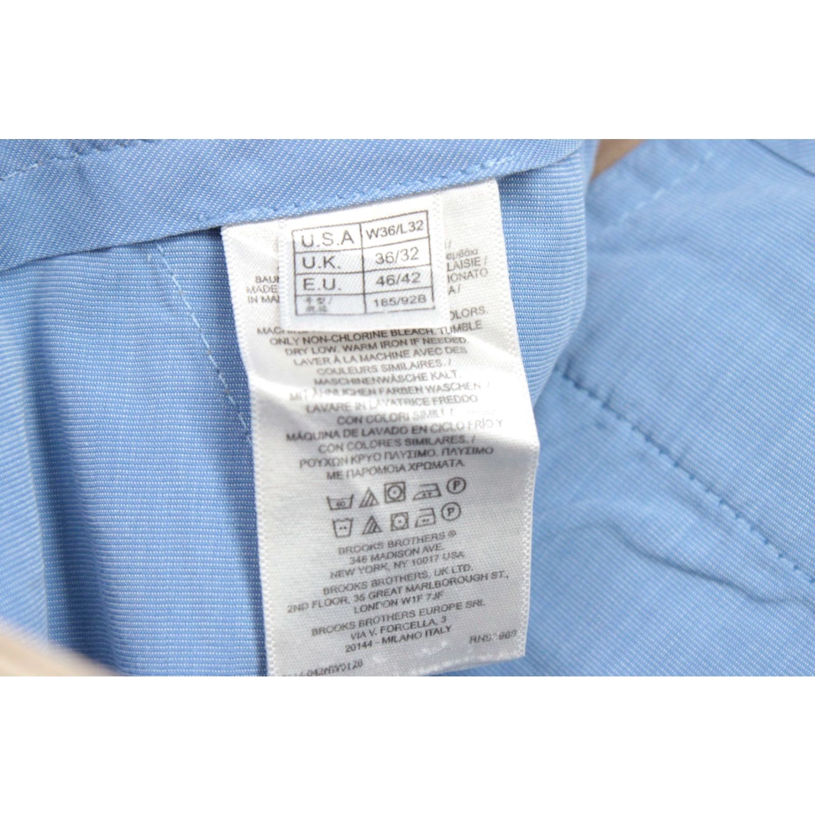 Brooks Brothers Brooks Brothers Milano Pants Men's 36x32 Beige Light Weight Chino Preppy Casual Shirt? Size US 36 / EU 52 - 7 Thumbnail