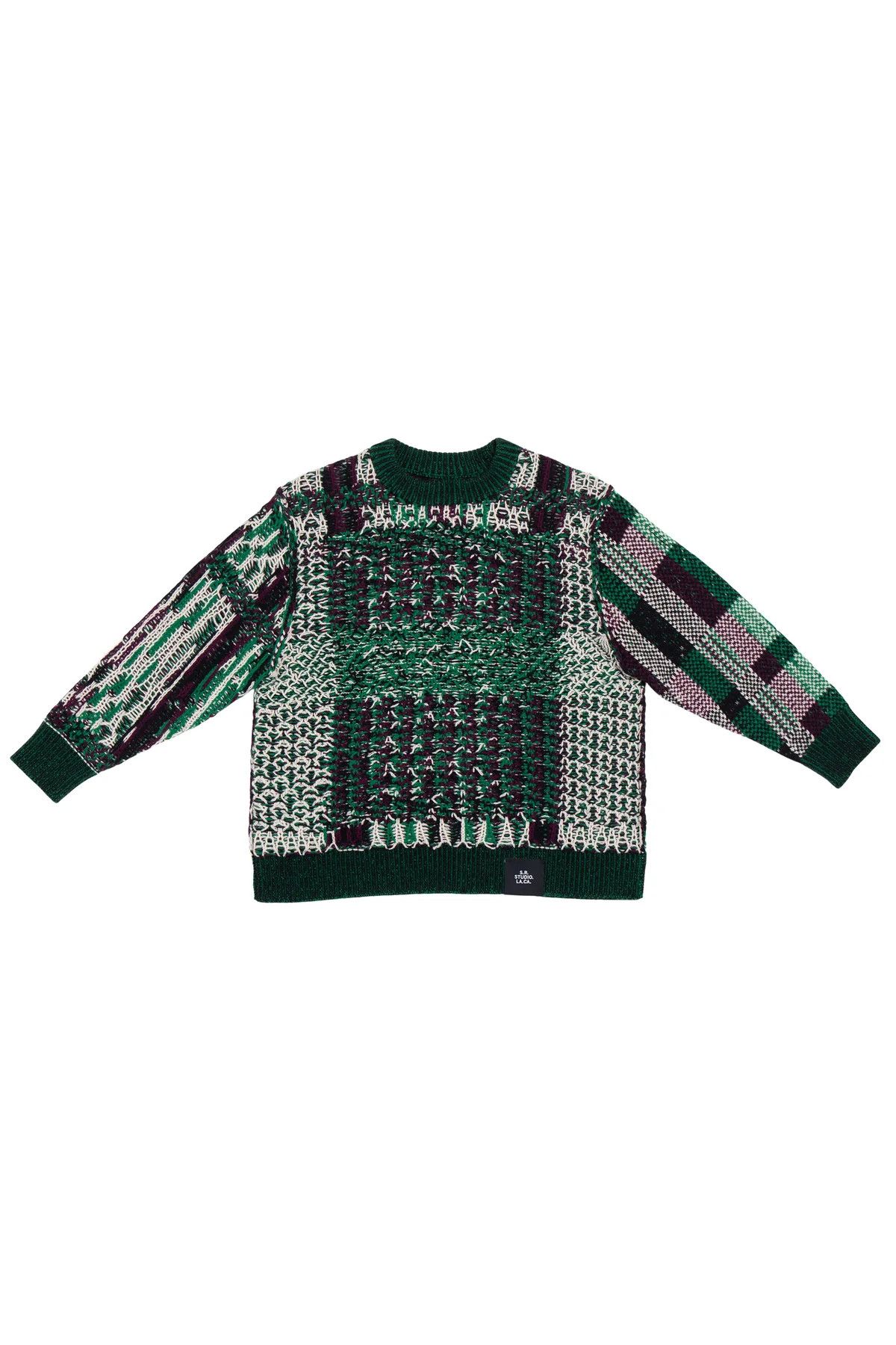 Sterling Ruby S.R. Studio Float Jacquard Crewneck Sweater Size US S / EU 44-46 / 1 - 1 Thumbnail