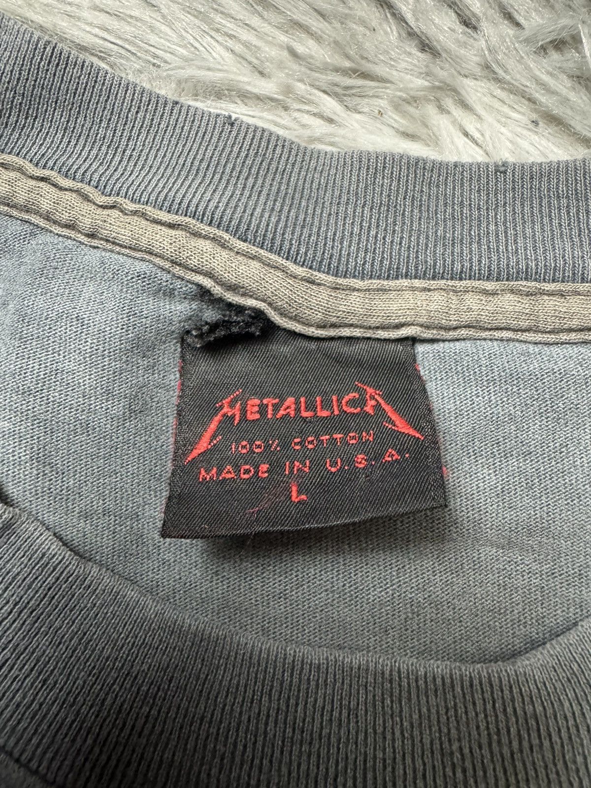 Metallica Vintage Metallica Size US L / EU 52-54 / 3 - 3 Thumbnail