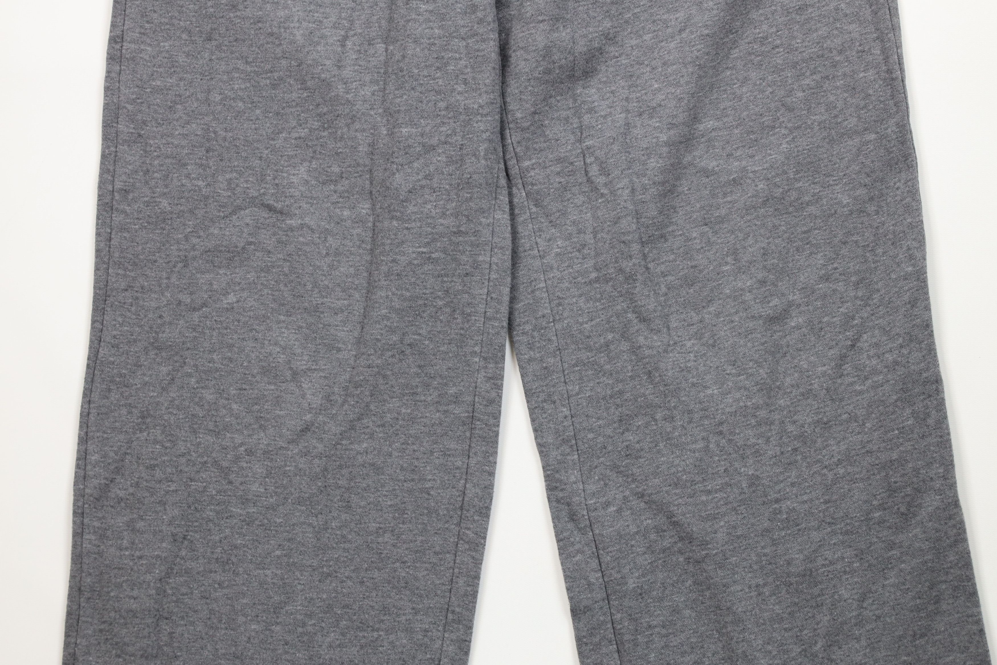 Nike Vintage Nike Mini Swoosh Wide Leg Sweatpants Pants Gray Size US 34 / EU 50 - 3 Thumbnail