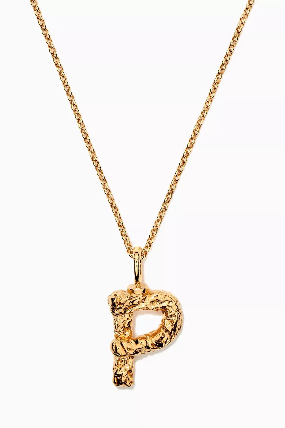 Chloe o1loc1c0425 Size: OS / Alphabet Necklace in Gold Size ONE SIZE - 1 Thumbnail