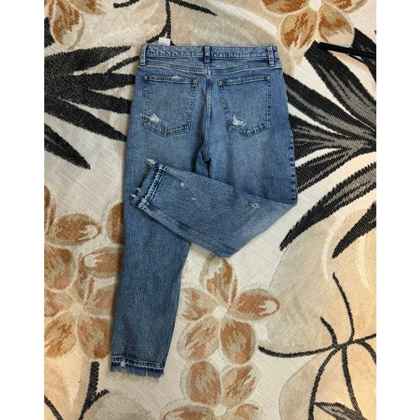 Abercrombie & Fitch Abercrombie & Fitch The Mom High Rise Jeans 10 Size 32" / US 10 / IT 46 - 3 Thumbnail