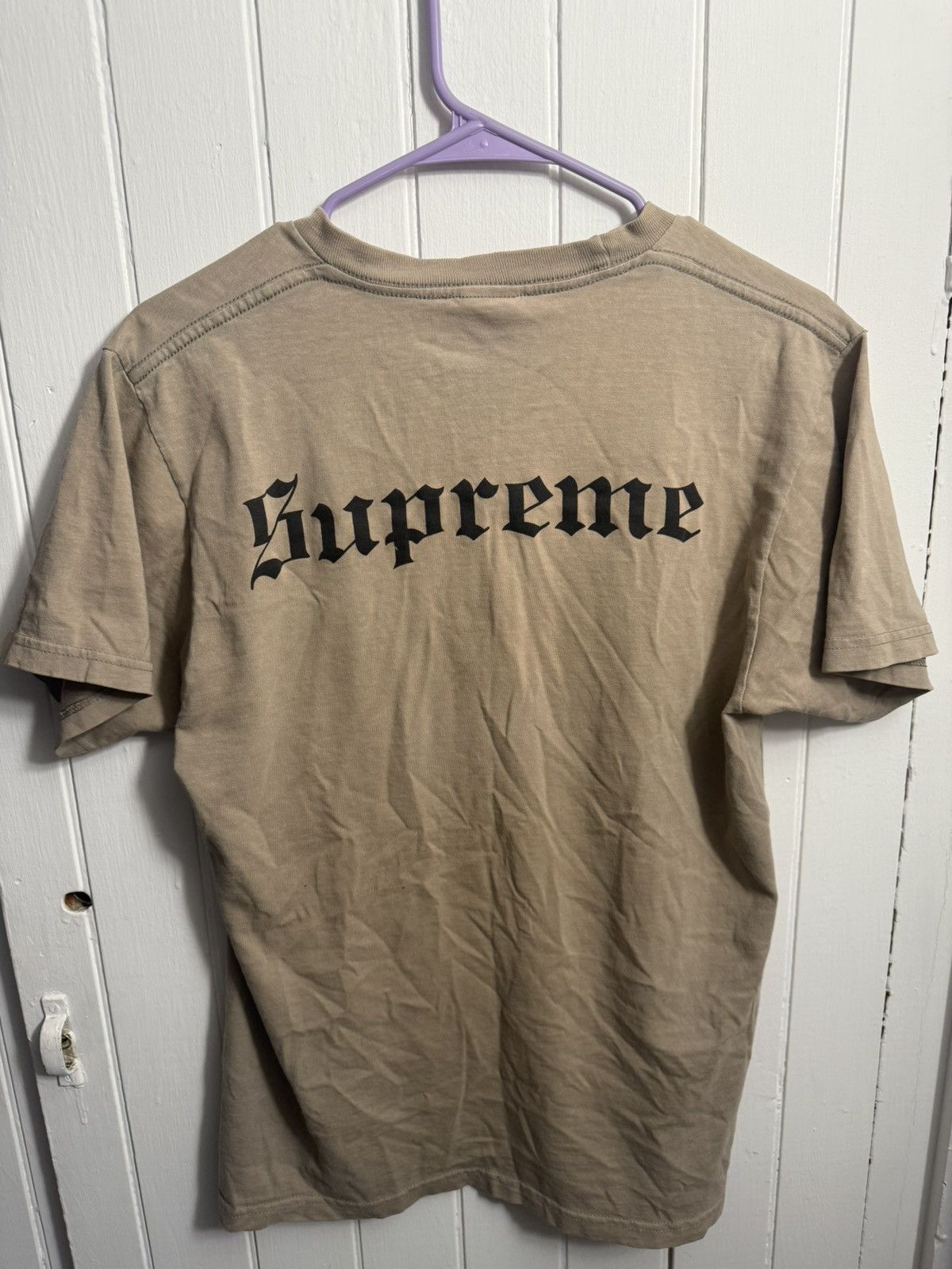 Supreme Supreme x Slayer Eagle Tee stone Size US M / EU 48-50 / 2 - 4 Thumbnail