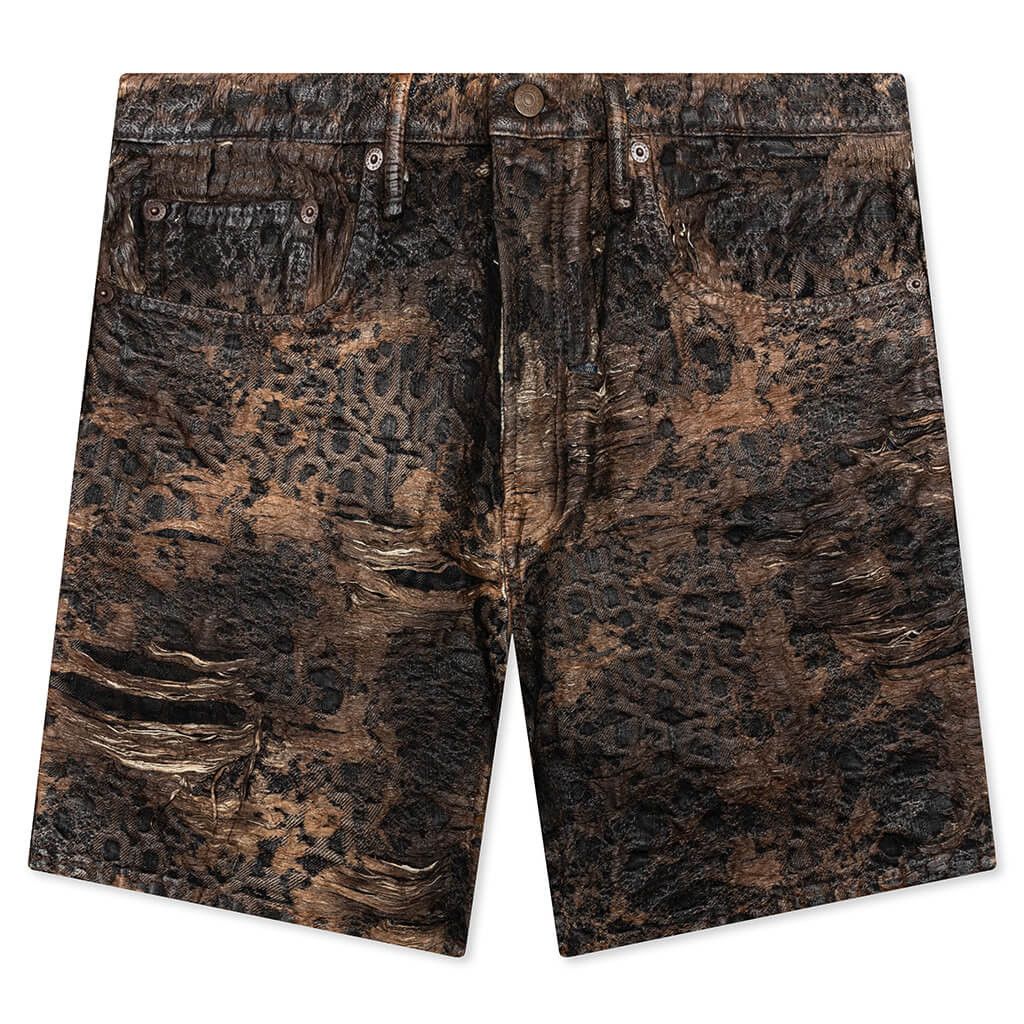 Acne Studios BNWT SS25 ACNE STUDIOS LOOSE FIT DENIM MONOGRAM SHORTS 46 Size US 30 / EU 46 - 10 Thumbnail