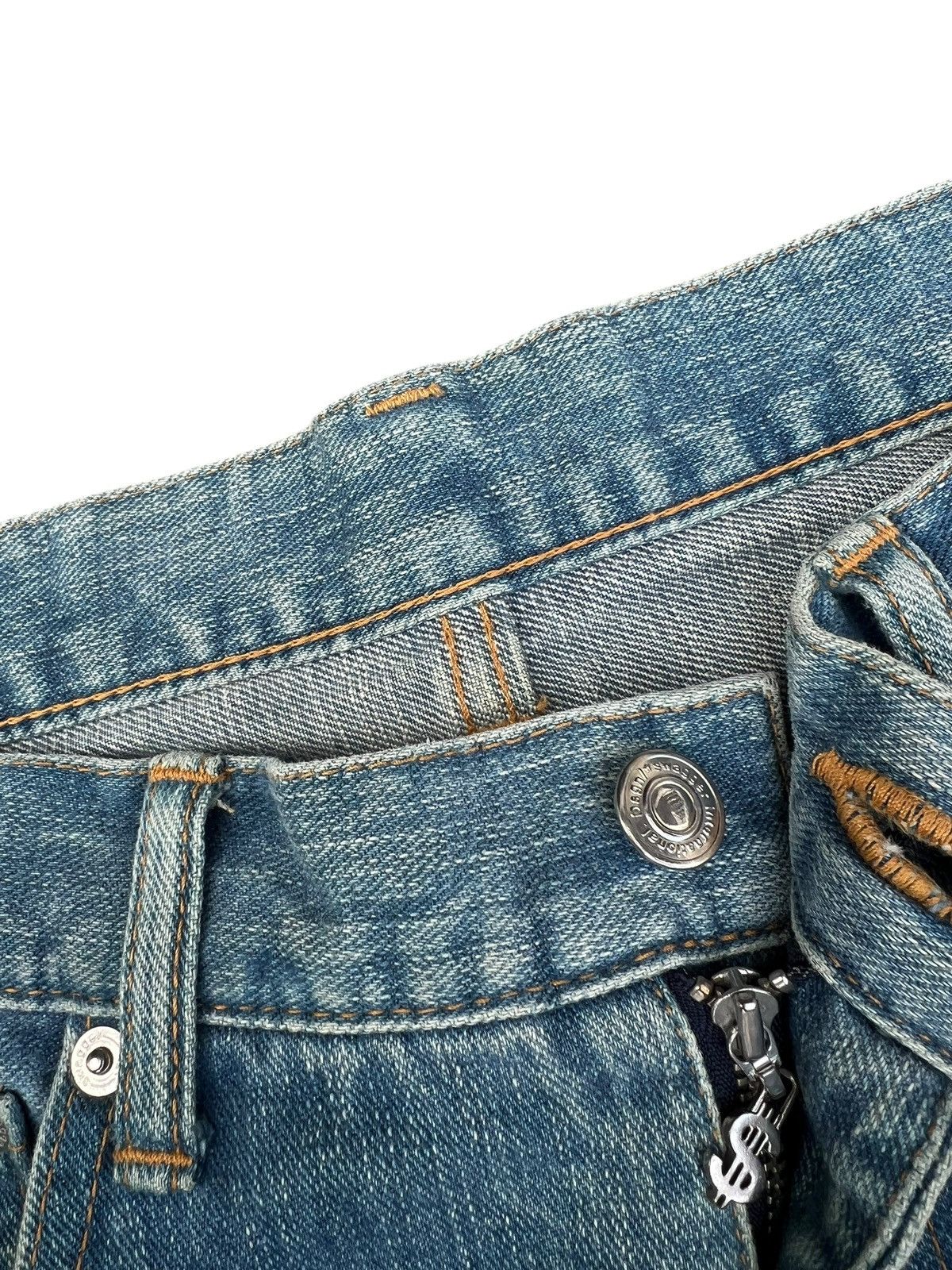 Swagger Dirty Mud Wash Denim Swagger Japan Clawmark Painter Jeans Size US 32 / EU 48 - 7 Thumbnail