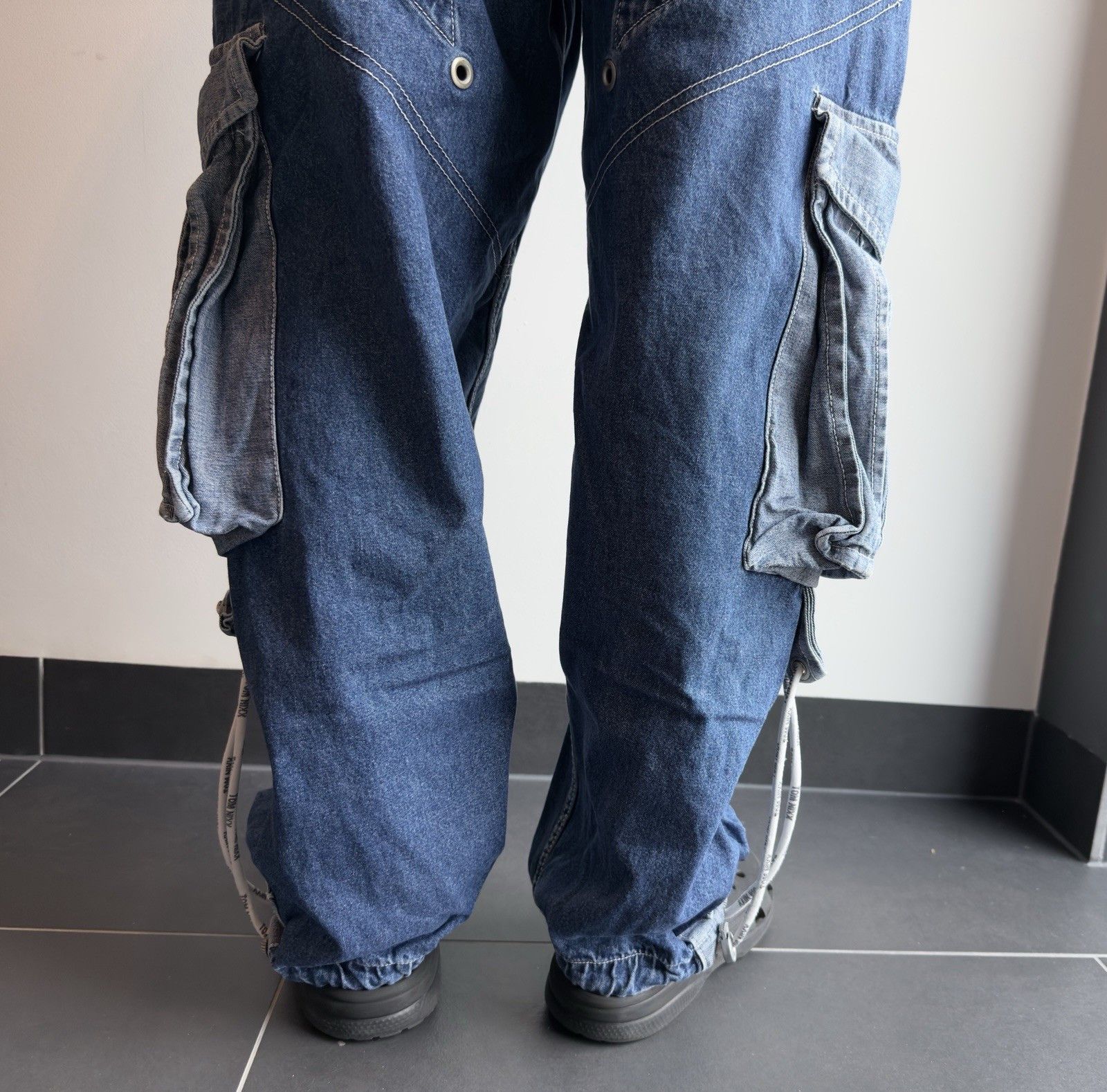 Vintage Vintage 1990s Y2k Tom Nixx Nix Baggy Pants Jeans Mens Pocket Size US 30 / EU 46 - 7 Thumbnail