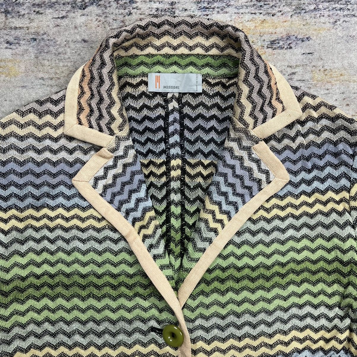 Missoni Missoni zig zag patten knit cardigan Size M / US 6-8 / IT 42-44 - 5 Thumbnail