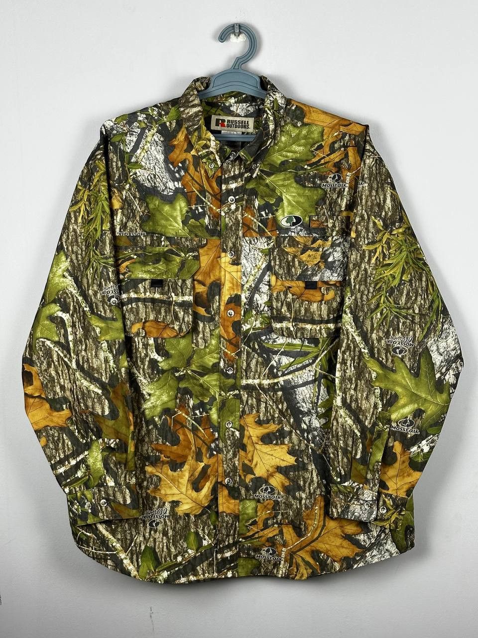 Mossy Oaks Vintage Russell Y2K Mossy Oak Realtree Camo Shirt Size US XL / EU 56 / 4 - 1 Thumbnail