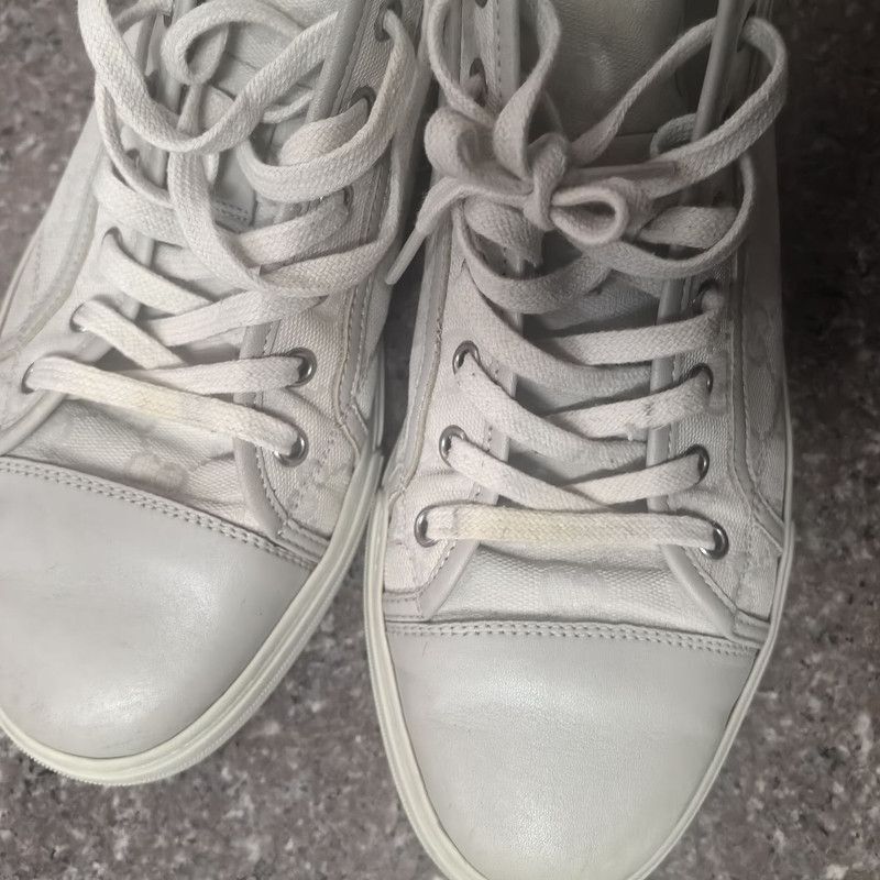 Gucci Gucci Retro High-Top Fashion Sneakers for Men Size US 8 / EU 41 - 6 Thumbnail