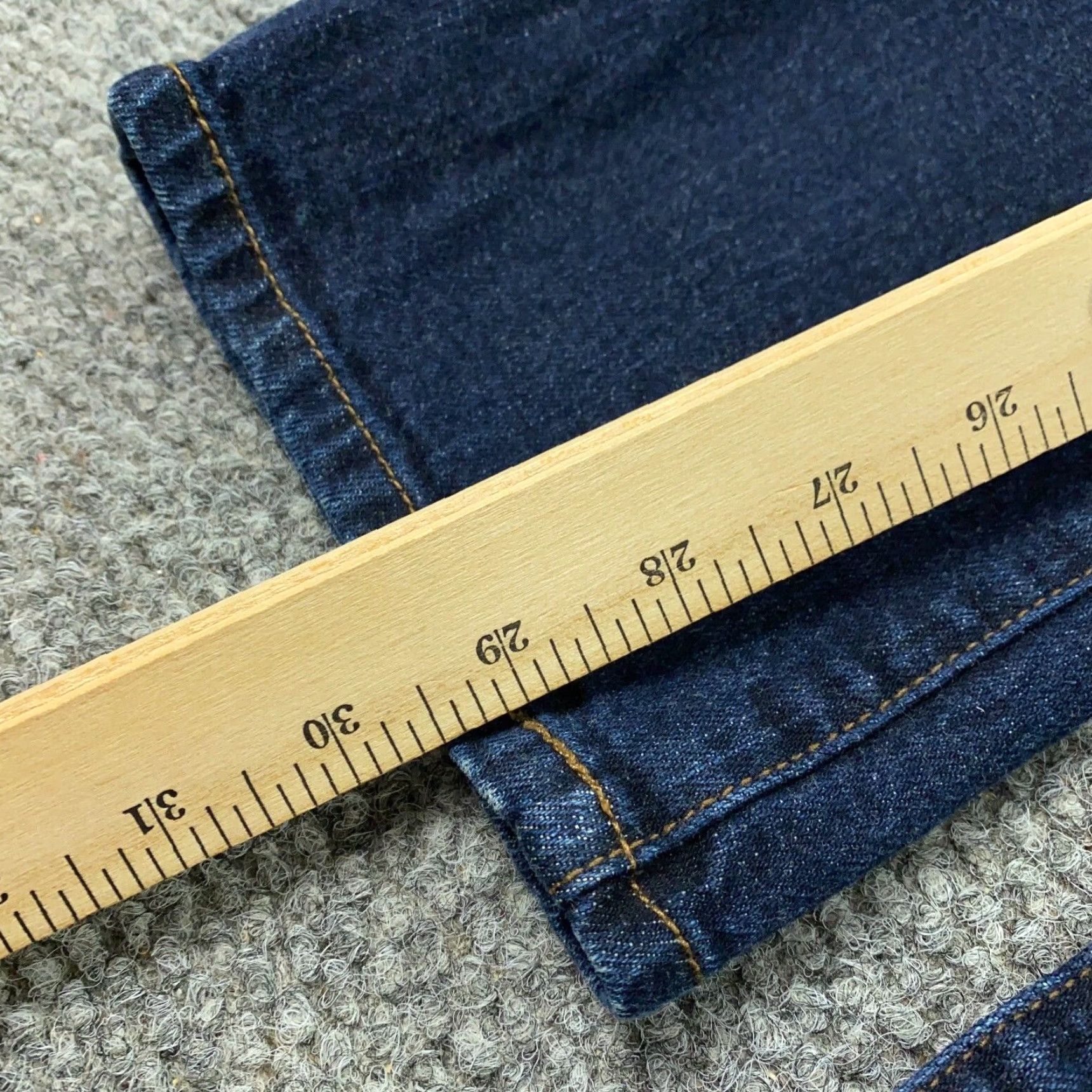 Ralph Lauren Lauren Jeans Co. Womens Jeans Classic Straight Stretch 28 Blue 4 Denim 5-Pocket - Regular Rise Mid Vintage No Size 28" / US 6 / IT 42 - 4 Thumbnail