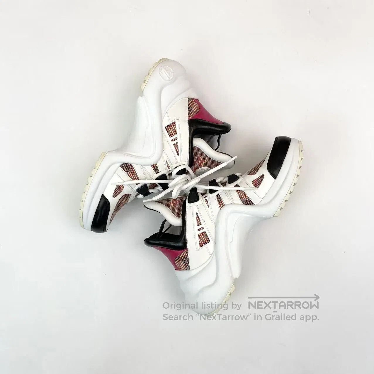 Louis Vuitton Louis Vuitton Limited color logo arch bridge daddy shoes| Size US 5 / IT 35 - 4 Thumbnail