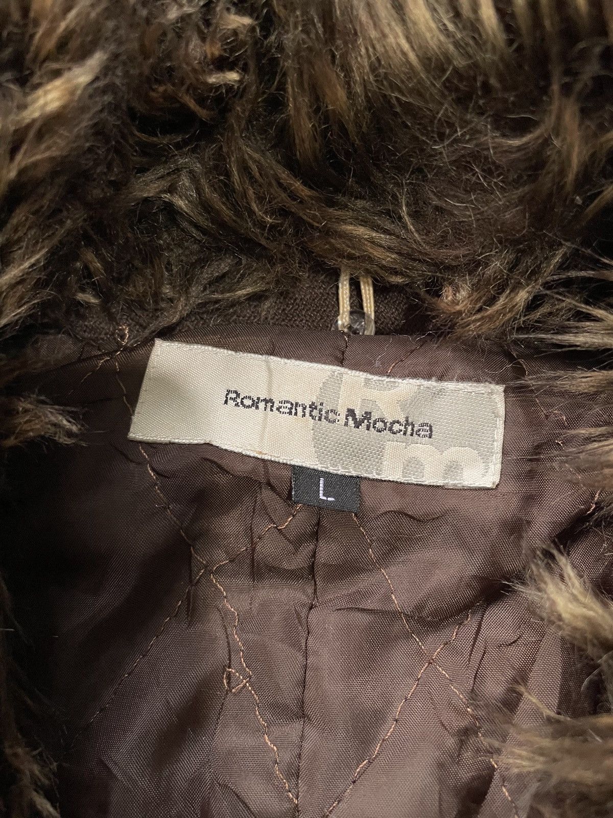 Japanese Brand ROMANTIC MOCHA JAPANESE BLAZER FAUX FUR Size US S / EU 44-46 / 1 - 10 Thumbnail