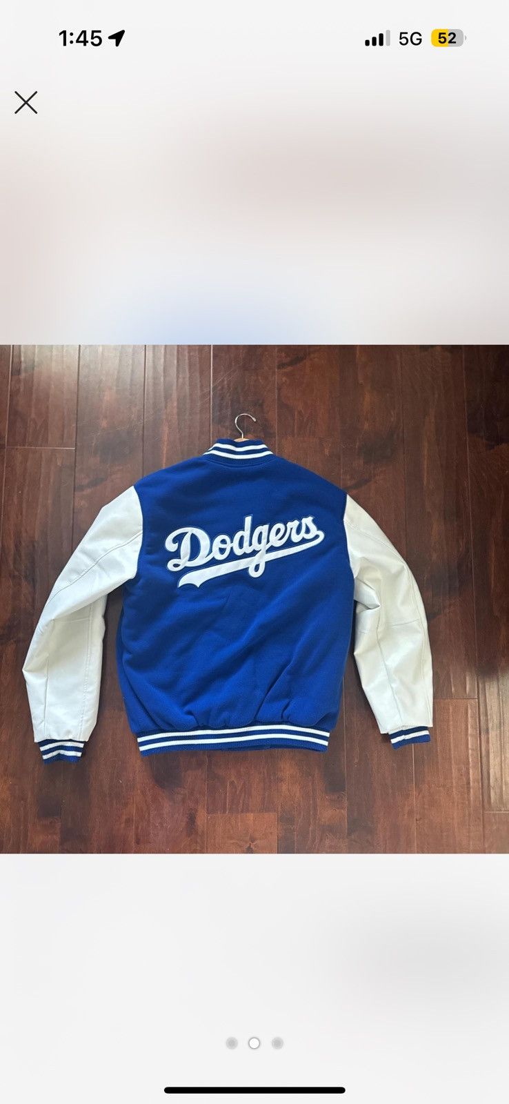 JH Design × MLB Dodgers reversible varsity jacket Size US M / EU 48-50 / 2 - 2 Thumbnail