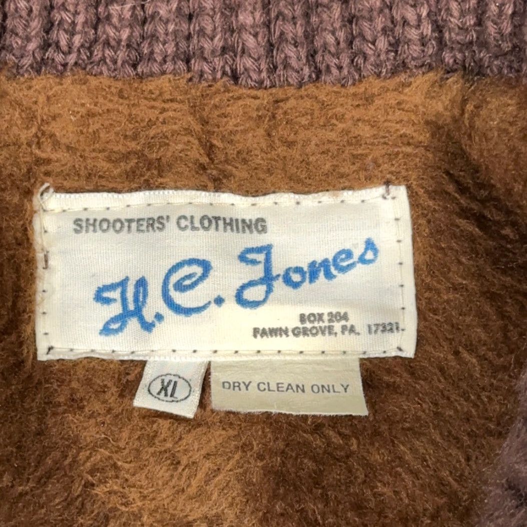 Vintage VINTAGE Hunting Coat Jacket Adult XL Brown HC Jones Talon 60s Quilted Full Zip Lined Faux Fur Insulated Workwear Mens Size US XL / EU 56 / 4 - 5 Thumbnail