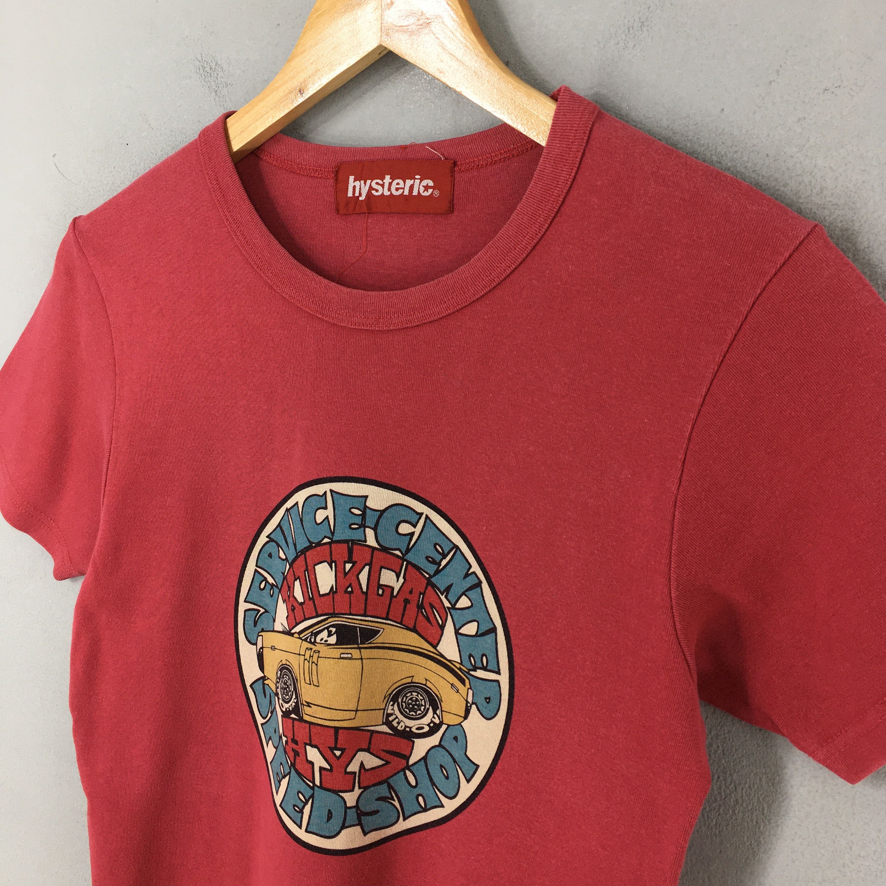 Hysteric Glamour × Vintage 90's Hysteric Glamour Japan Punk Fashion Tshirt XSmall Size US XS / EU 42 / 0 - 4 Thumbnail
