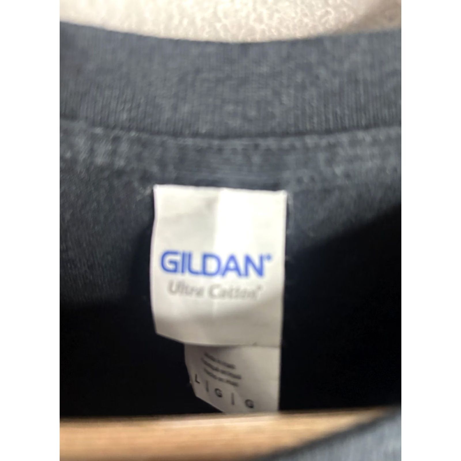 Gildan Gildan Ultra Cotton Shirt Mens L Black Skull Guitar Metal Rock Graphic Print Short Sleeve Crew Neck Size US L / EU 52-54 / 3 - 3 Thumbnail