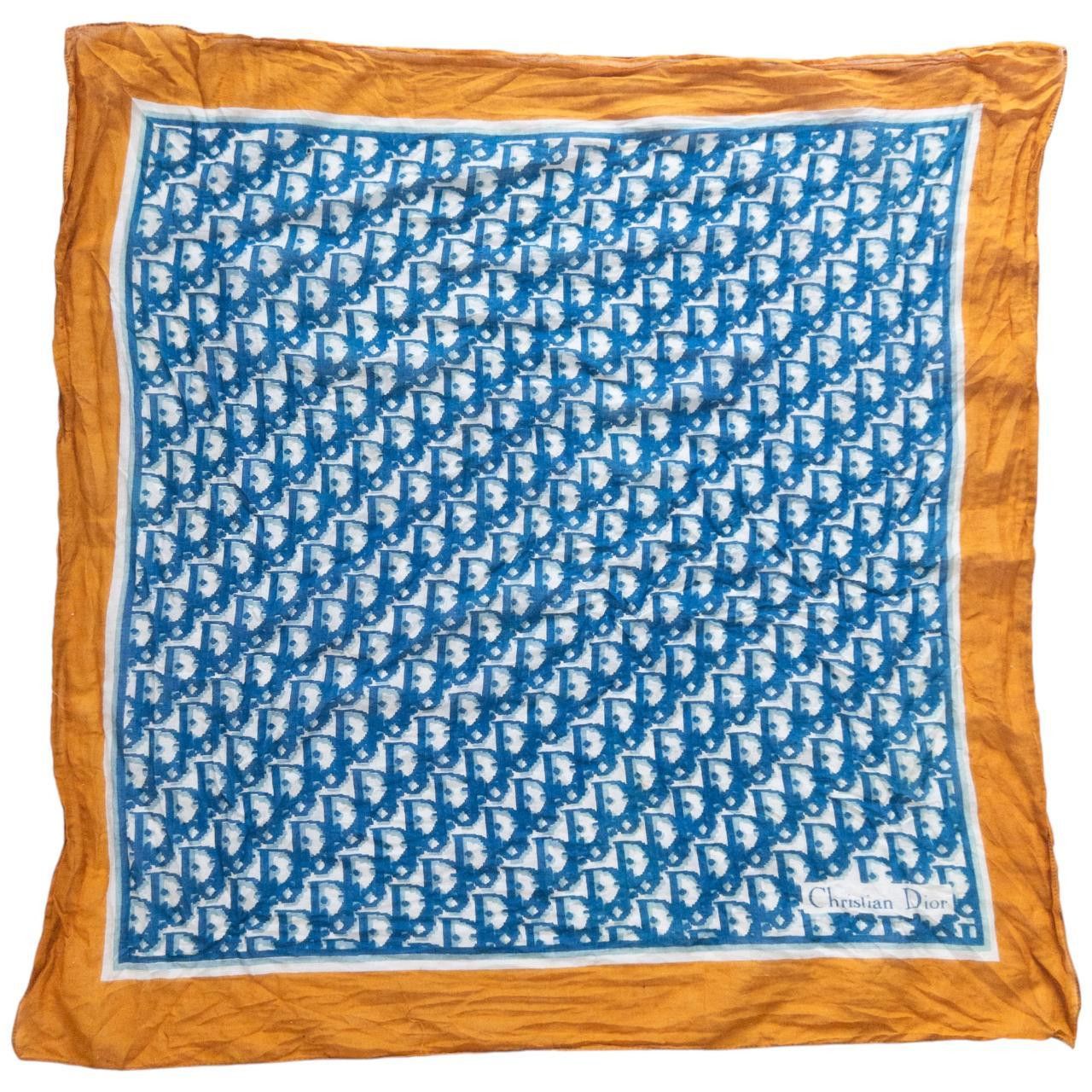 Christian Dior Monsieur Vintage Christian Dior Monogram Scarf Size ONE SIZE - 1 Thumbnail