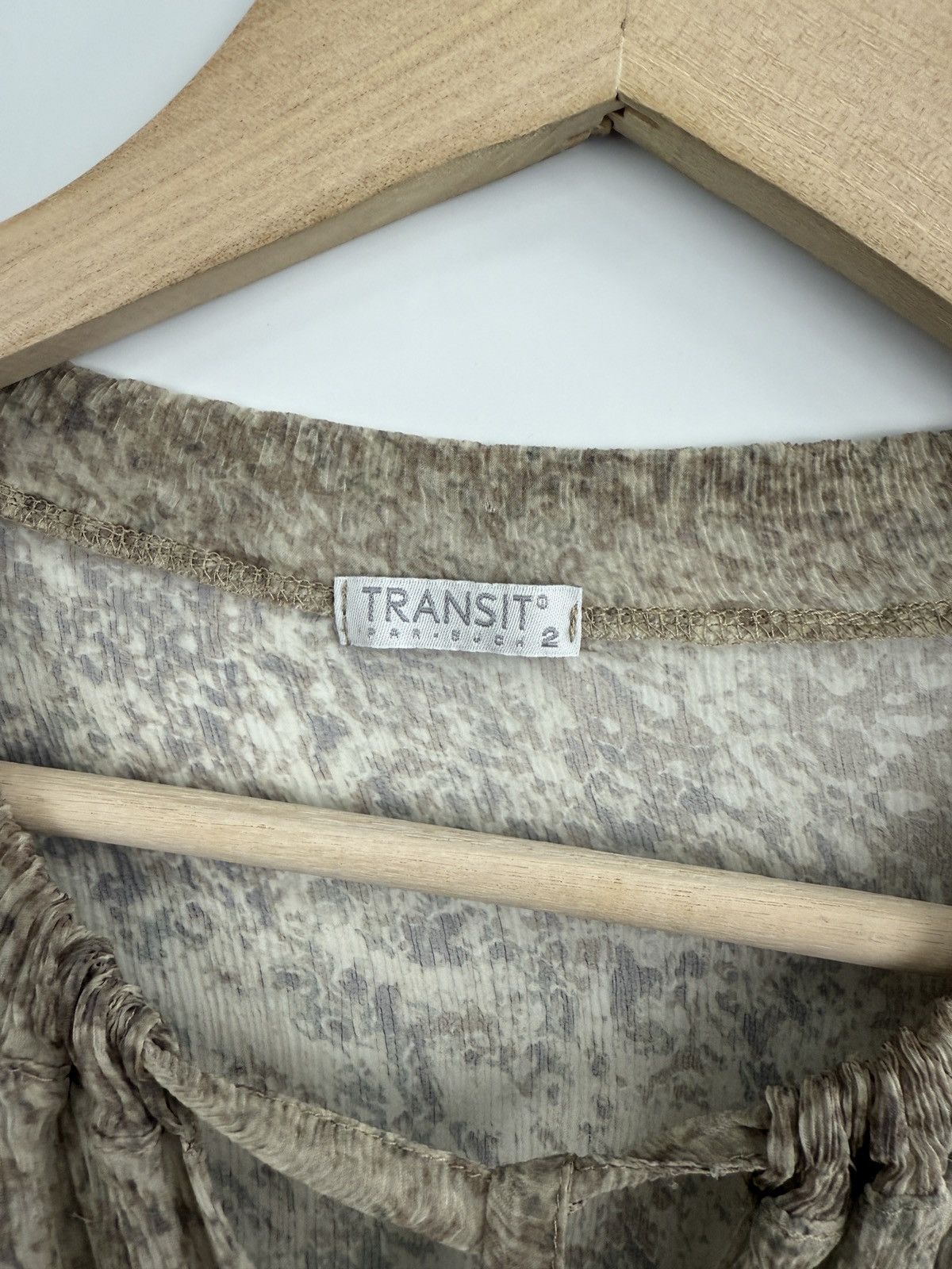 Transit 🇮🇹 Transit Avant Gard Blues Made in Italy Rare Retro Y2K Size XS / US 0-2 / IT 36-38 - 4 Thumbnail
