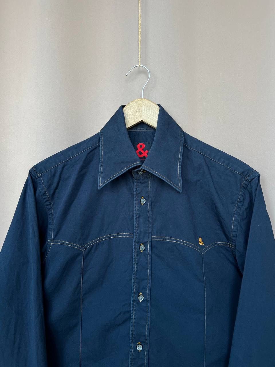 Dolce & Gabbana Dolce Gabbana Vintage Button Up Shirt Mens Size 48 or M Rare Size US M / EU 48-50 / 2 - 2 Thumbnail