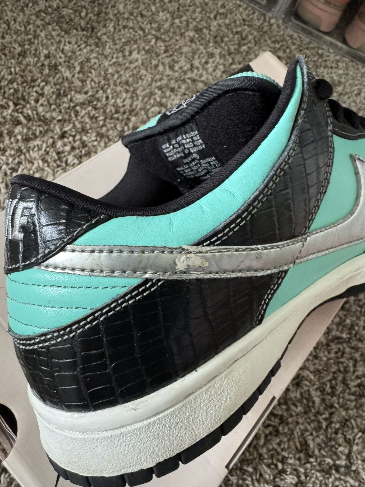 Nike SB Nike SB Dunk Low Pro x Diamond Supply Co. Tiffany Size 12 Size US 12 / EU 45 - 14 Thumbnail