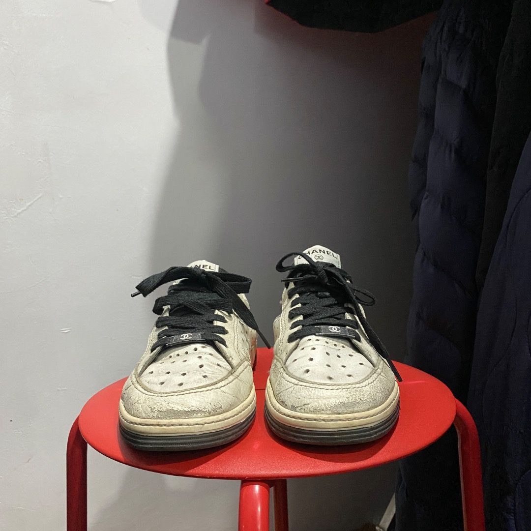 Chanel Chanel Calffskin Trainer Sneaker 40 Size US 9 / IT 39 - 4 Thumbnail