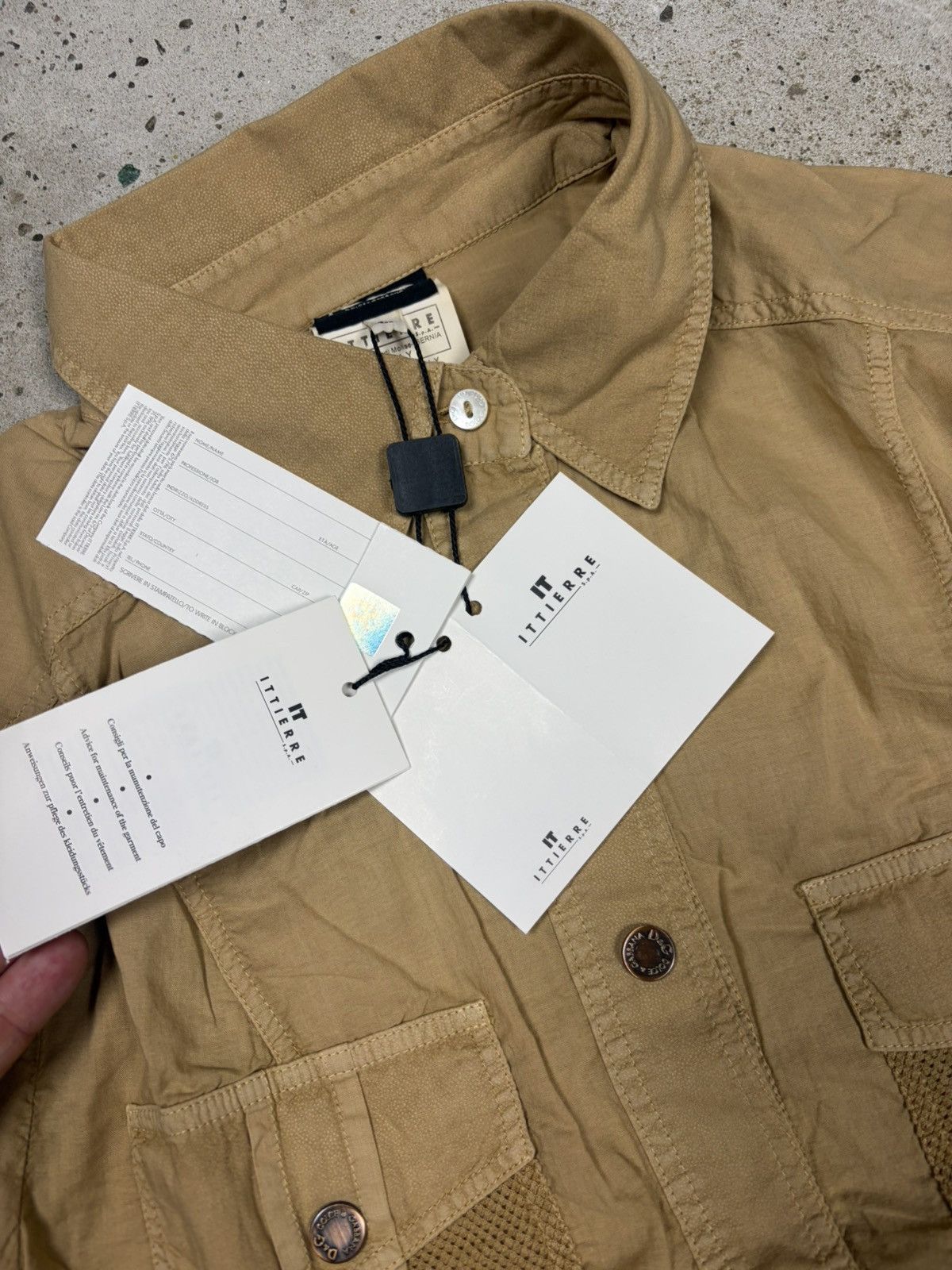 Dolce & Gabbana DSWT Dolce & Gabbana 2003 Utility Army Military Shirt Size L / US 10 / IT 46 - 7 Thumbnail