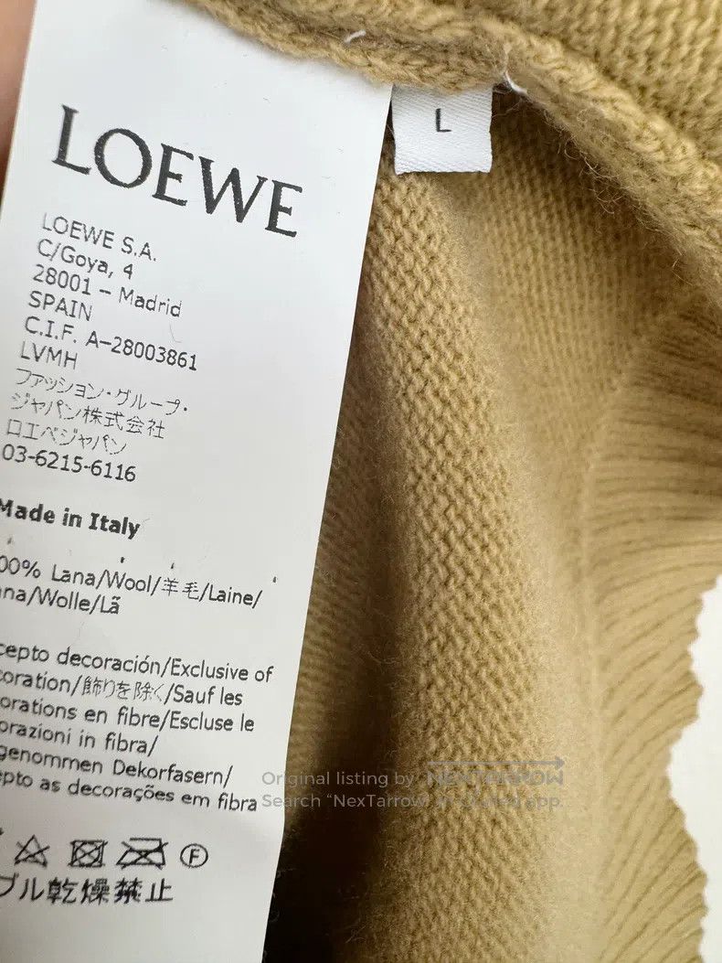 Loewe Loewe Wool Knit Sweater Size L / US 10 / IT 46 - 4 Thumbnail
