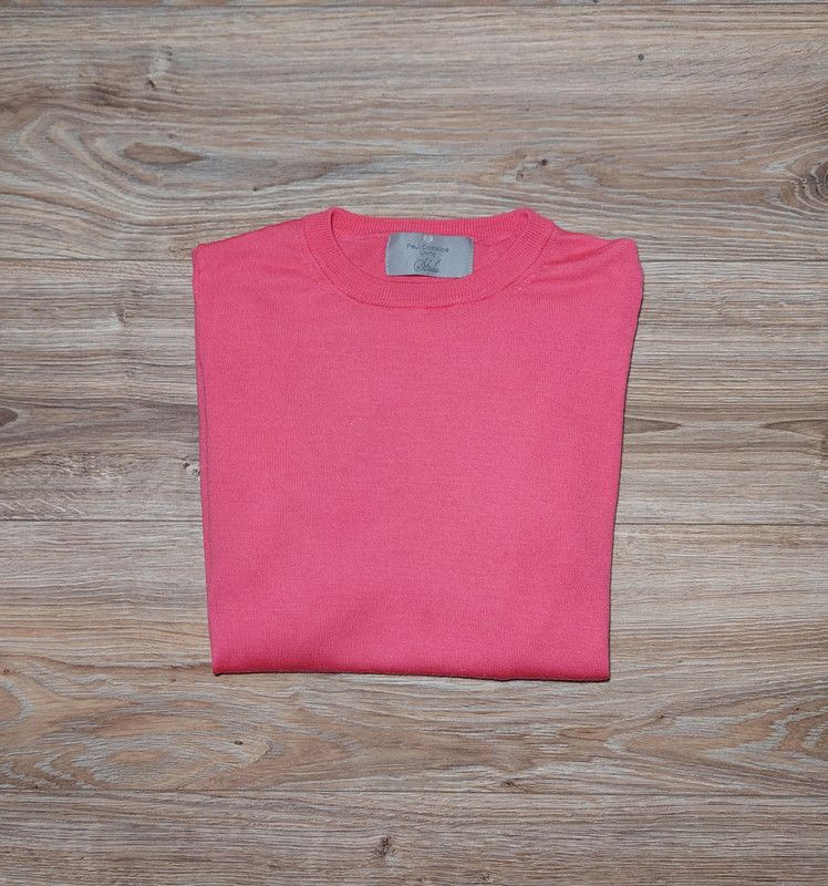 Other 100% wool sweater jumper u-neck pink vintage comfortable Size M / US 6-8 / IT 42-44 - 2 Thumbnail