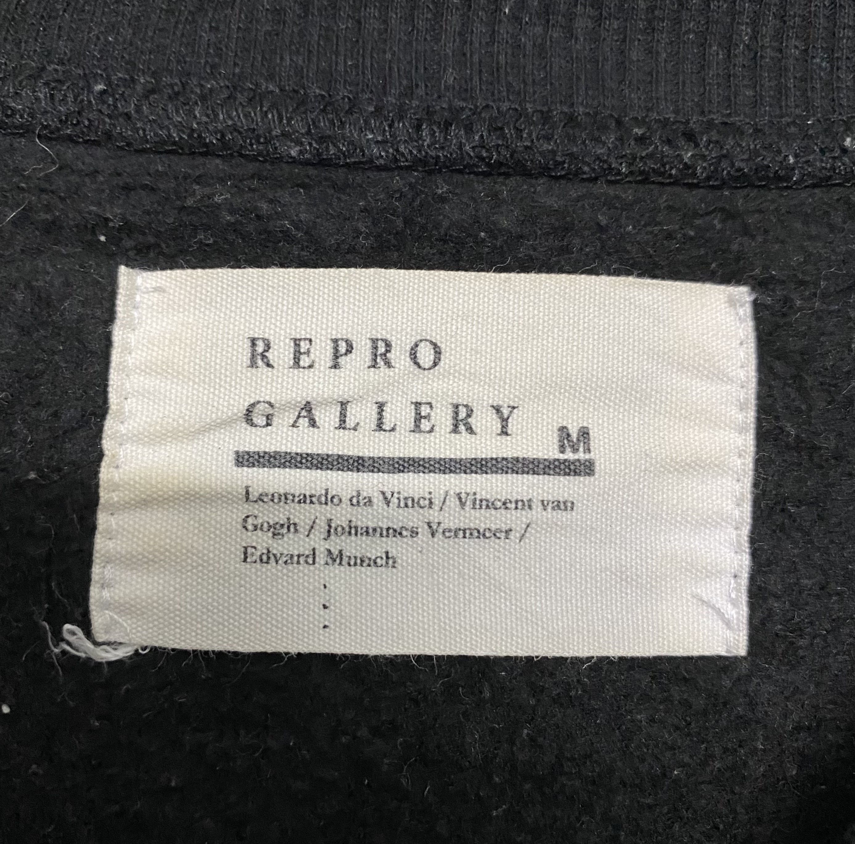Japanese Brand Repro Gallery Johannes Vermeer Art History Black Sweatshirt Size US M / EU 48-50 / 2 - 5 Thumbnail