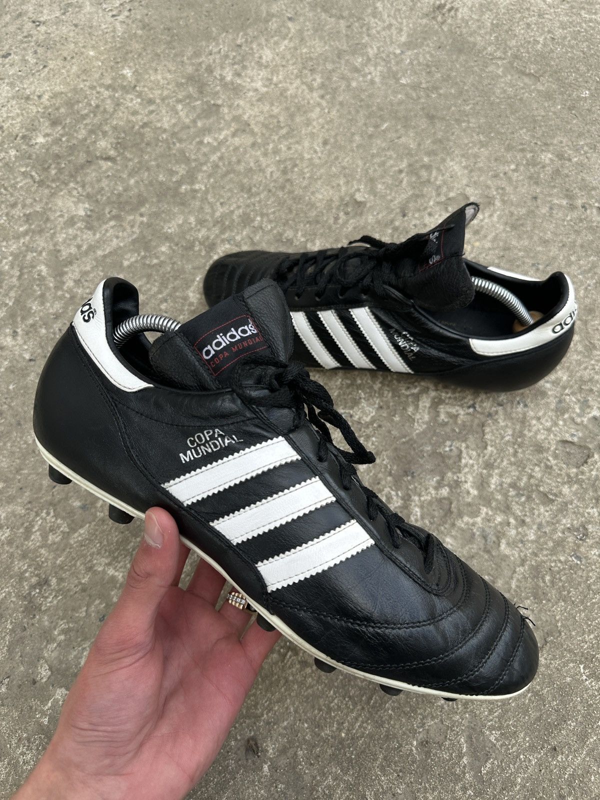 image of Adidas Copa Mundial Soccer Football Shoes 90's in Black, Men's (Size 10.5)