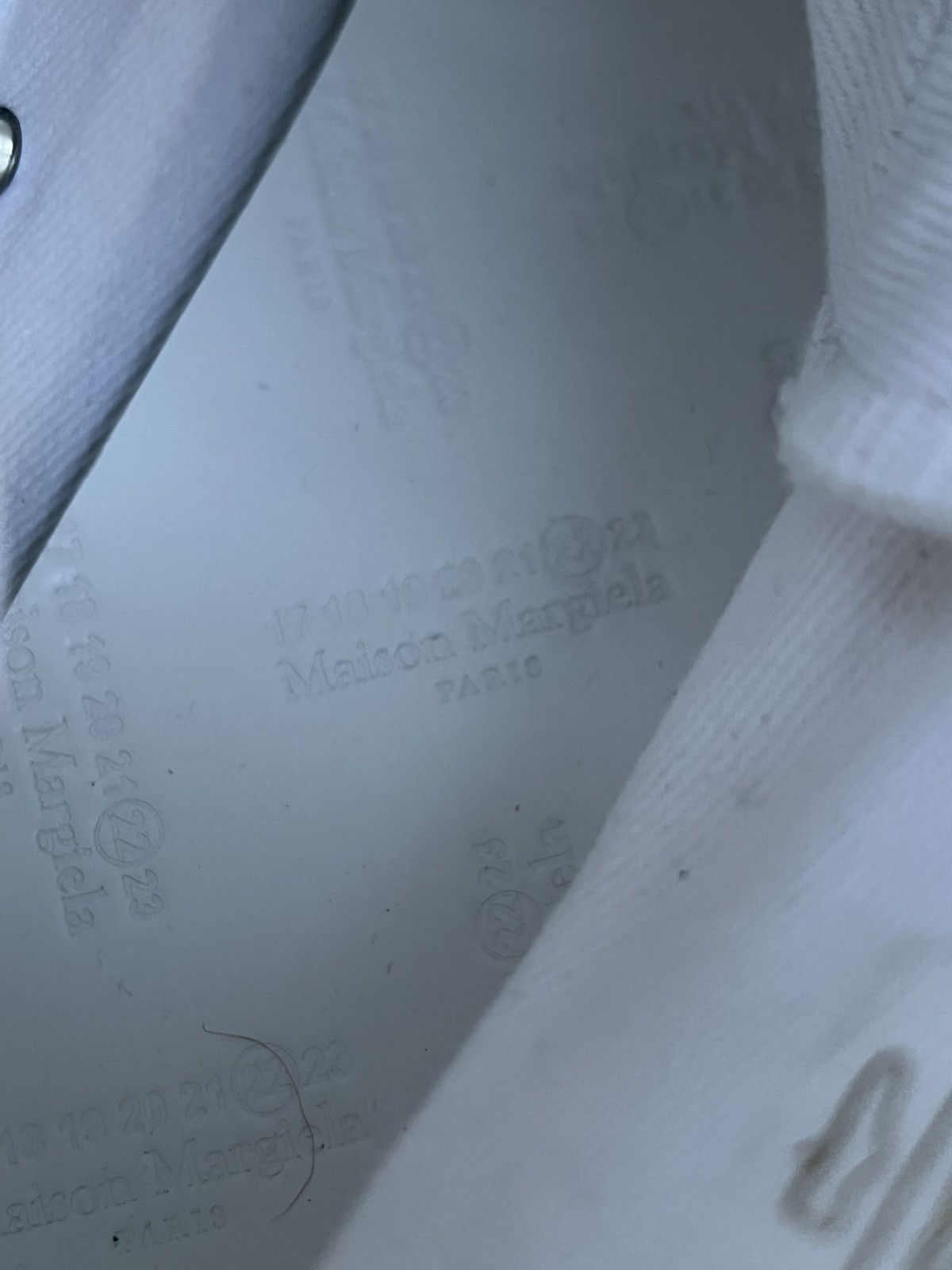 Maison Margiela Margiela Tabi Sneakers White Size US 9 / IT 39 - 8 Thumbnail
