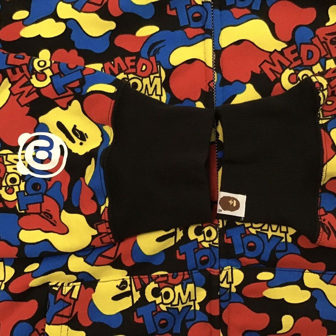 Bape × Medicom Toy BAPE × Medicom Toy BE@R Shark Full Zip Hoodie a bathing ape Size US XXL / EU 58 / 5 - 6 Thumbnail