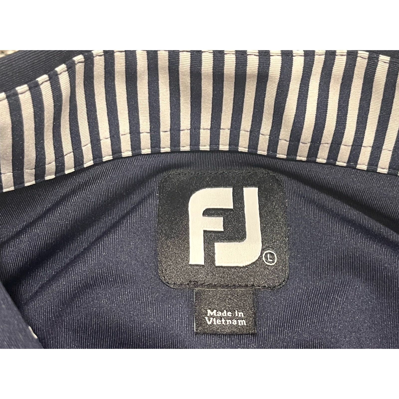 Footjoy FootJoy ProDry Polo Shirt Navy Blue L Short Sleeve Classic Logo Mens Polo Size US L / EU 52-54 / 3 - 5 Thumbnail