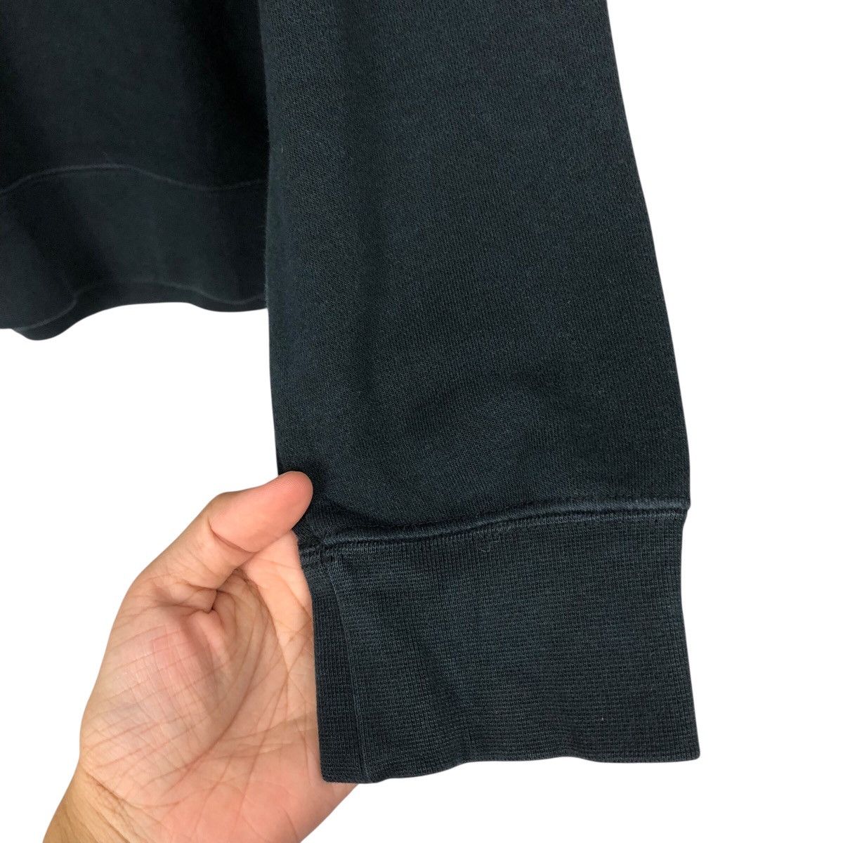 Nike 📌Vintage Sweatshirt Nike Big Logo Rich Black Size US M / EU 48-50 / 2 - 12 Thumbnail