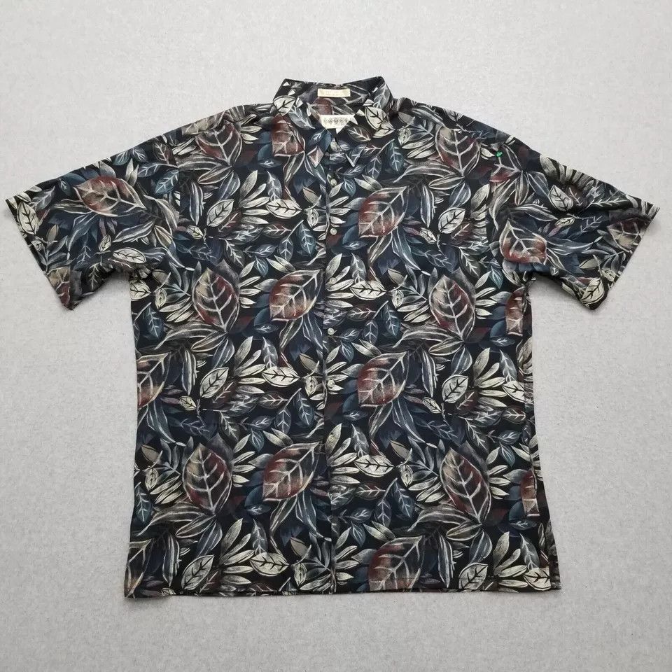 Campia Moda Campia Moda Shirt Mens XL Floral Hawaiian Button Up Size US XL / EU 56 / 4 - 1 Thumbnail