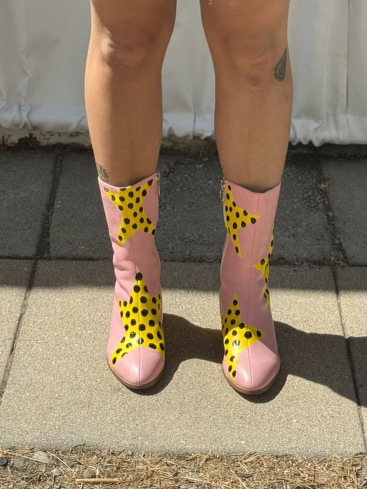 Other You’re a Star Hand Painted Boots Size US 9.5 / IT 39.5 - 2 Thumbnail
